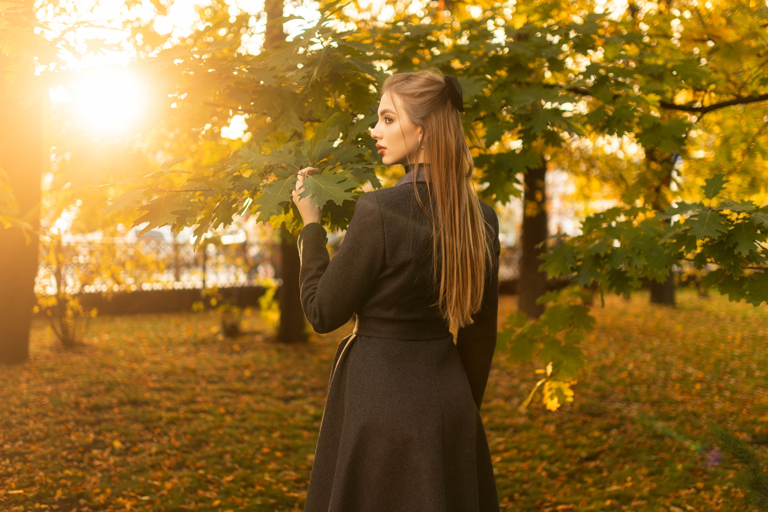 Осенний фотосет с Ксенией в формате для «себя». Дмитрий Шульгин, портретный фотограф в Воронеже