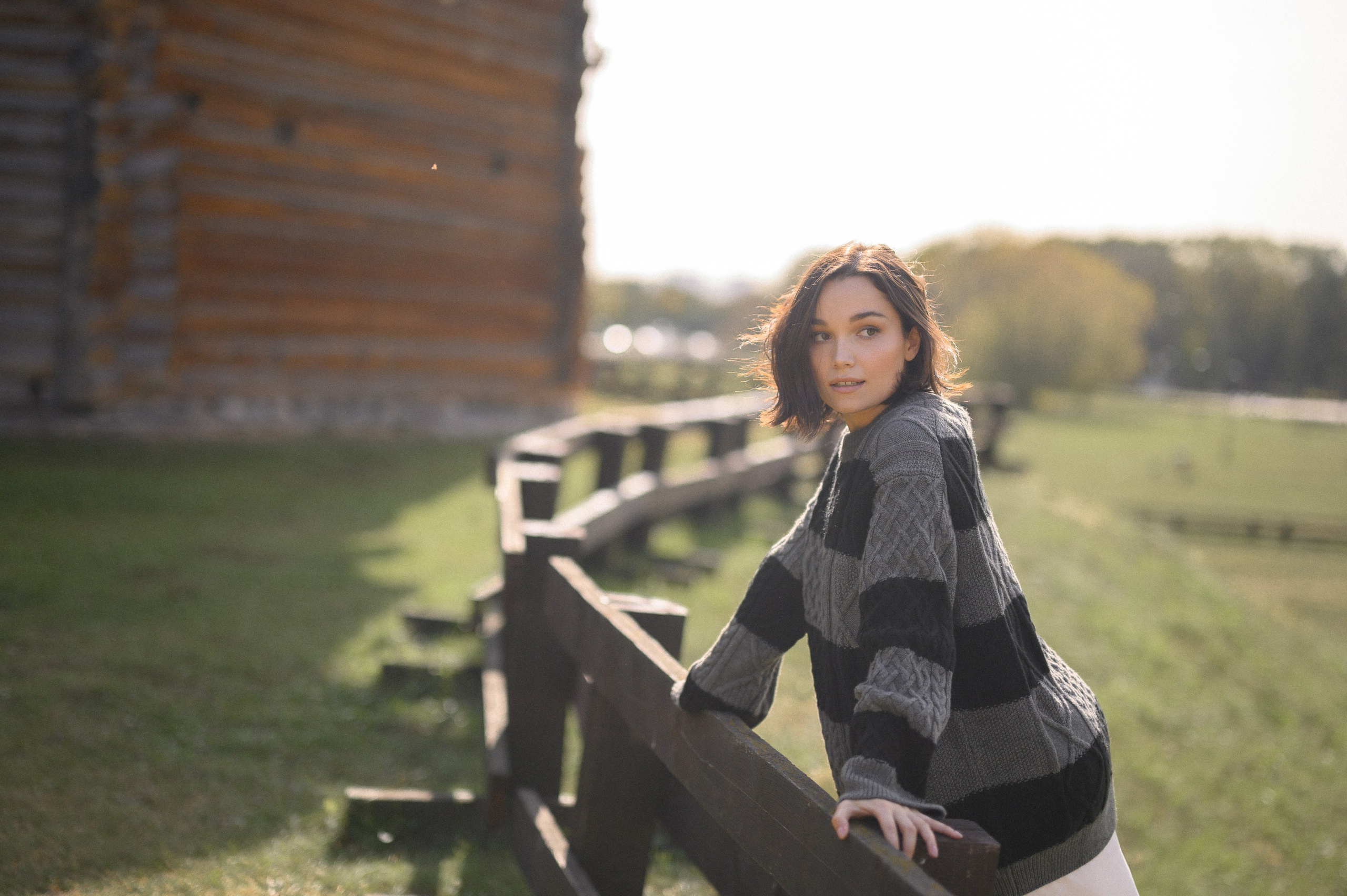 Олеся. Фотосессия на закате в парке Коломенское. Semerlina.ru