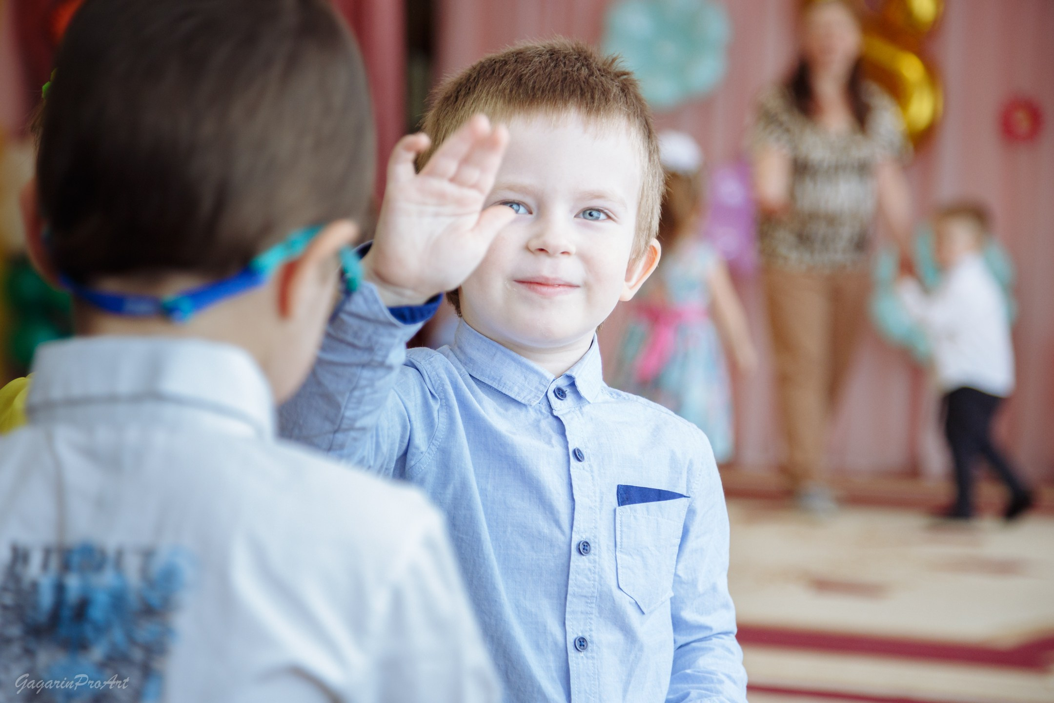 Репортаж в саду на утренник. GagarinProArt