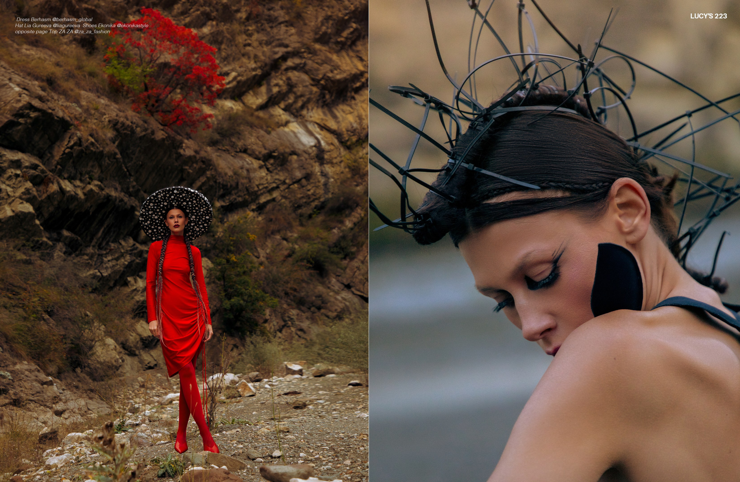 Lucy’s magazine. Art & Fashion фотограф Москва Анна Курмаева