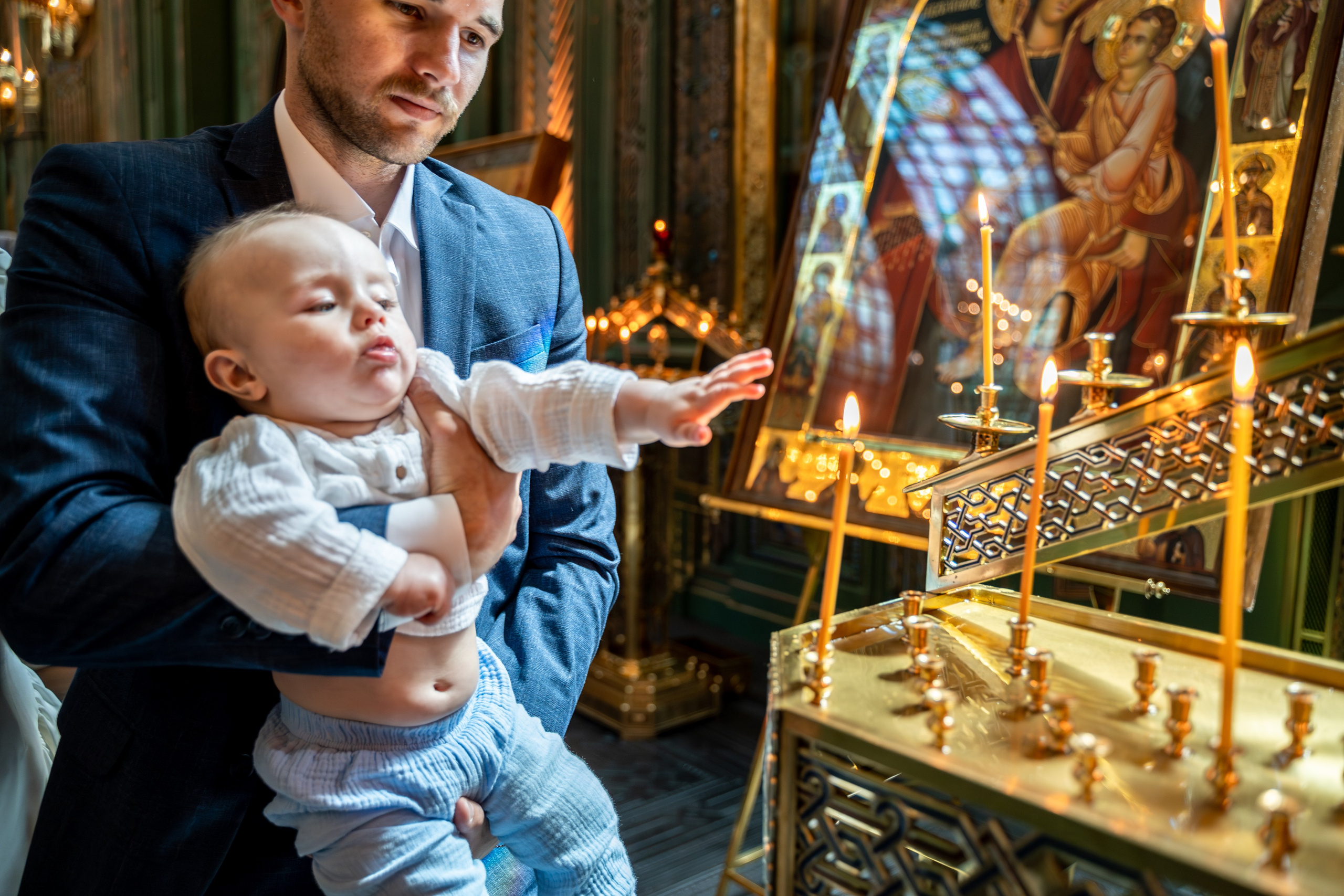 Крестины. Семейный и детский фотограф Ирина Ильиных-Вольная в Москве и не только