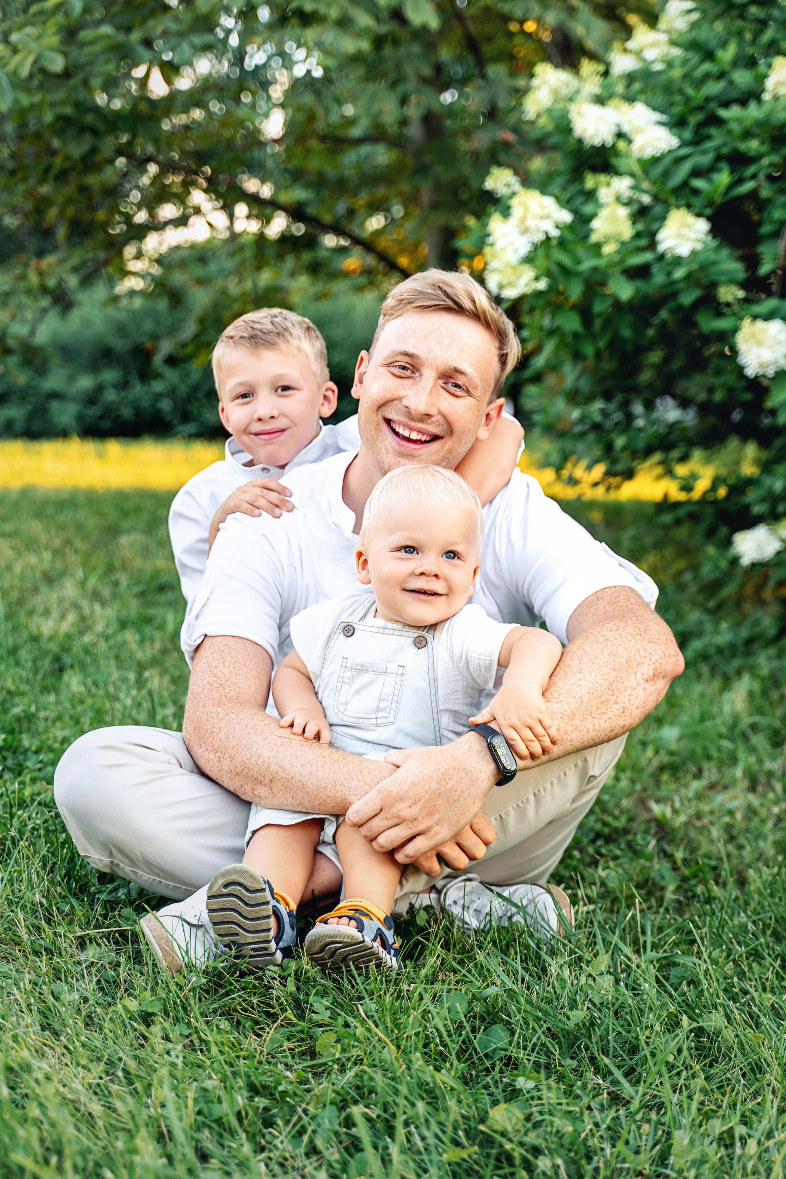 Семейная прогулка в парке Музеон на закате. Фотограф \ Видеограф на Крещение, Венчание Москва| Семейные съемки