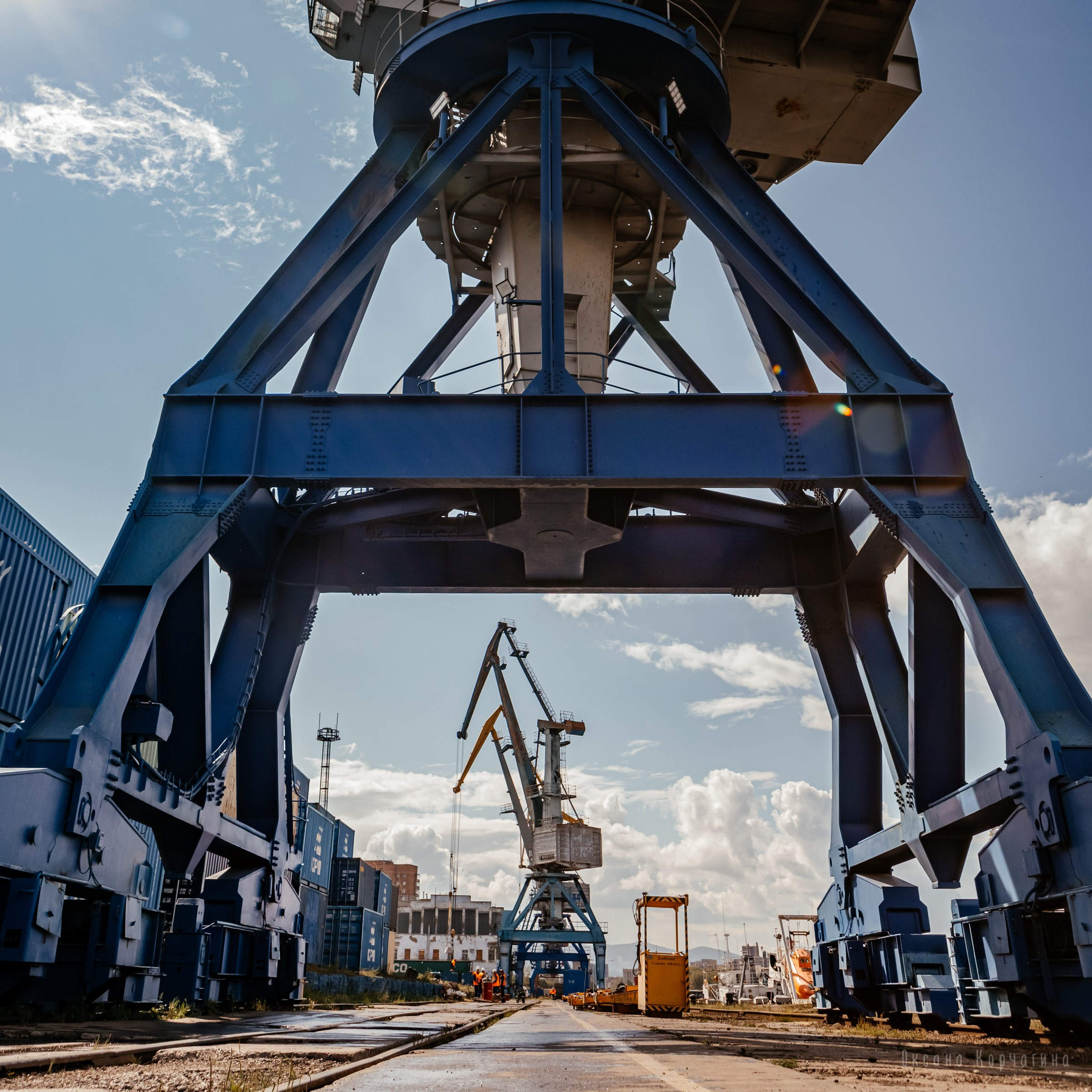 Речной порт. Фотограф в Красноярске Оксана Корчагина