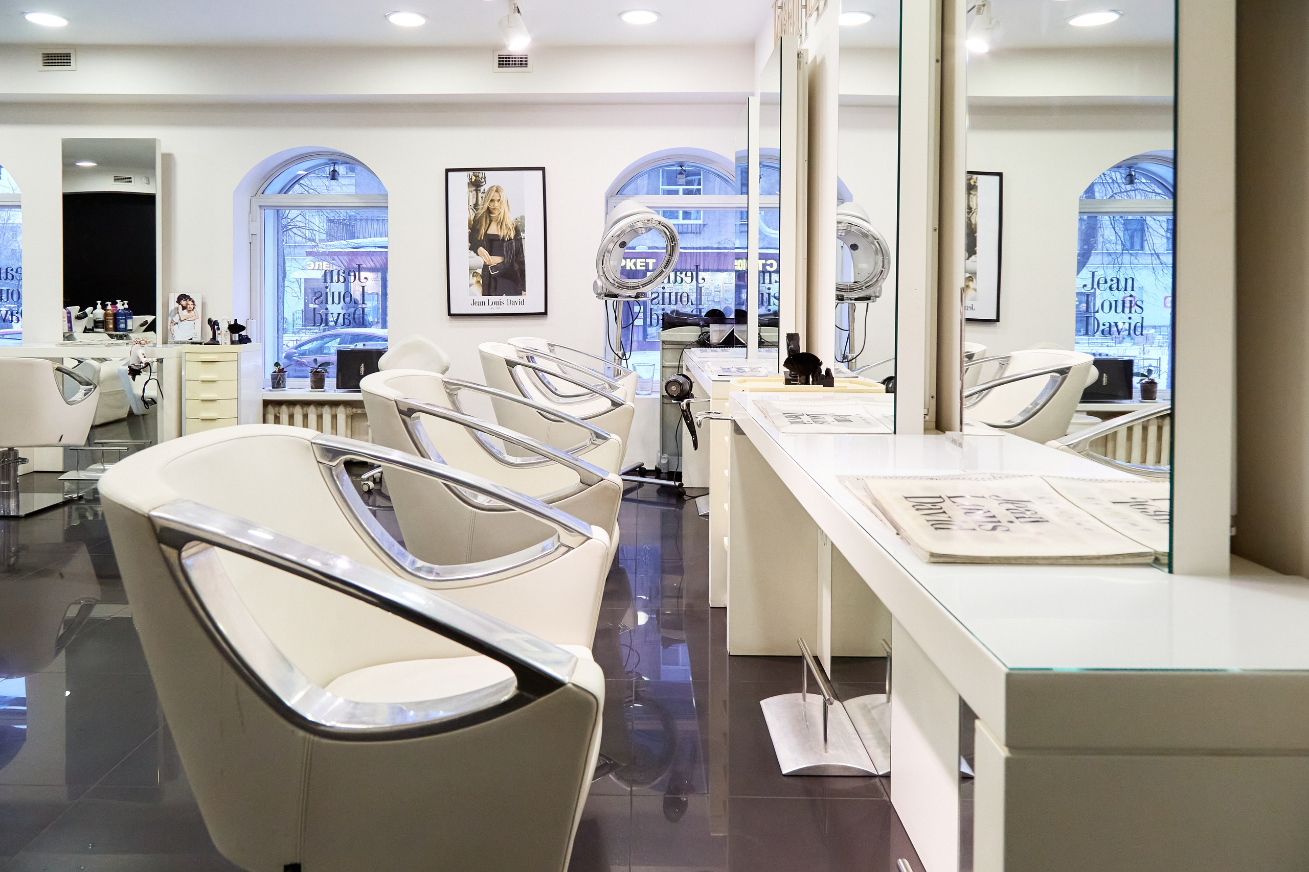 Салон красоты Jean Louis David. Фотограф Анастасия Леонтьева Санкт-Петербург