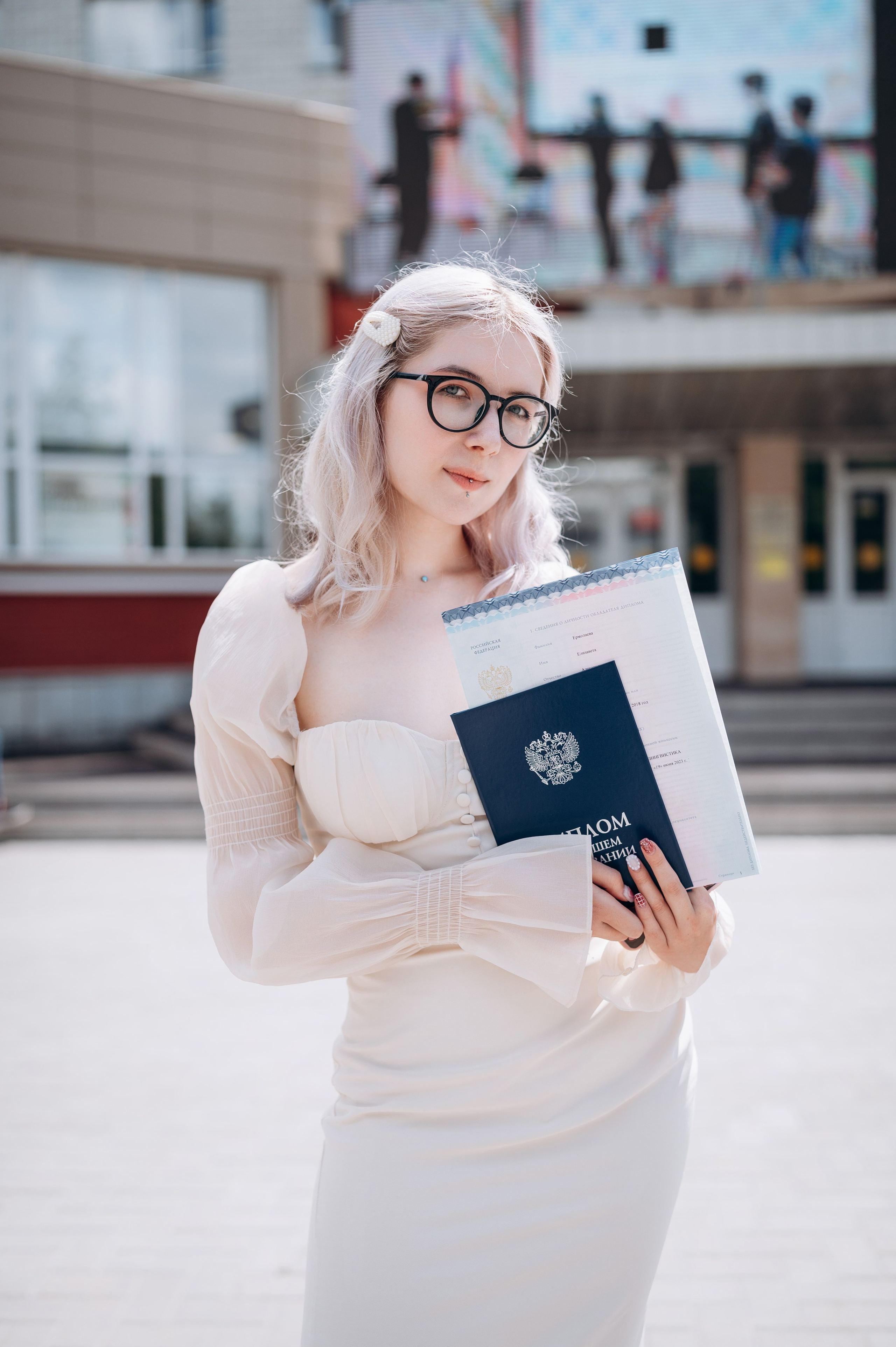 День получения диплома. Фотограф в Новосибирске