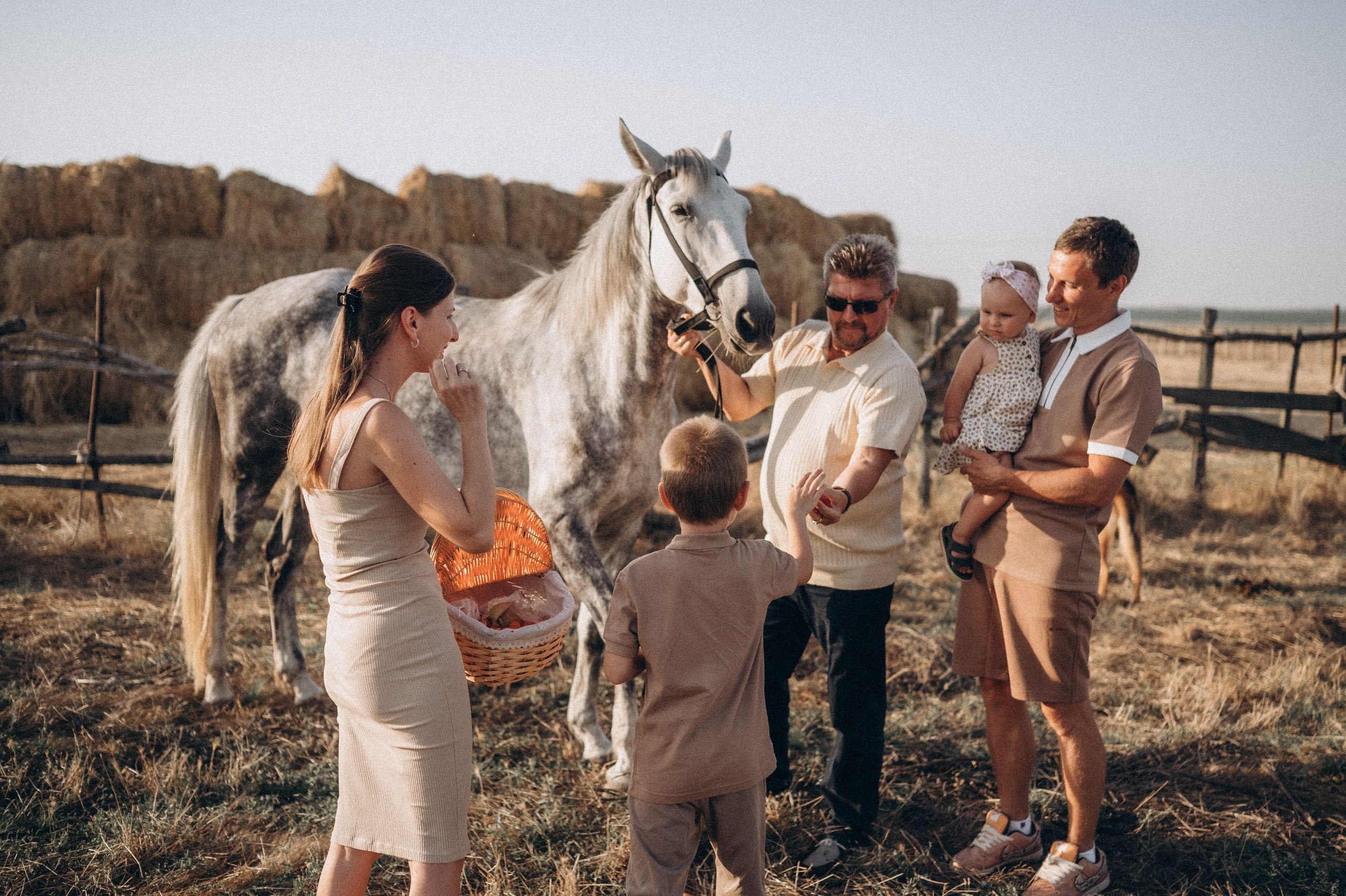 Александр, Ольга, Лева и Маша. Фотограф Горбенко Анна