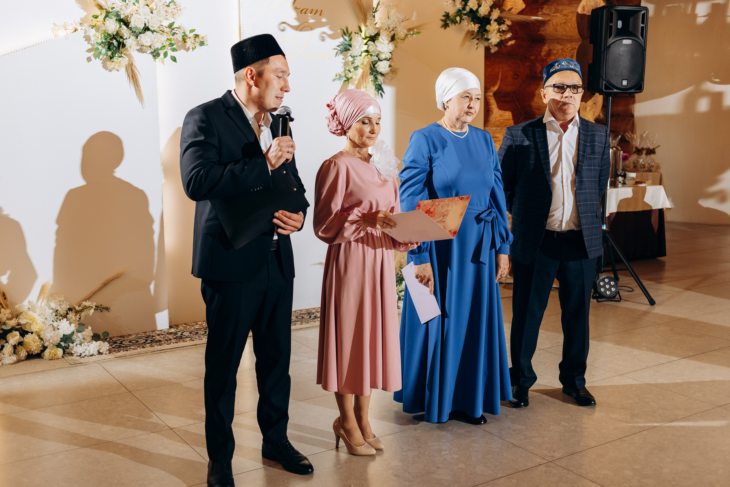 никах в Туган Авылым, ведущий Айнур Сулейманов, свадебный фотограф Казань, банкет на никах