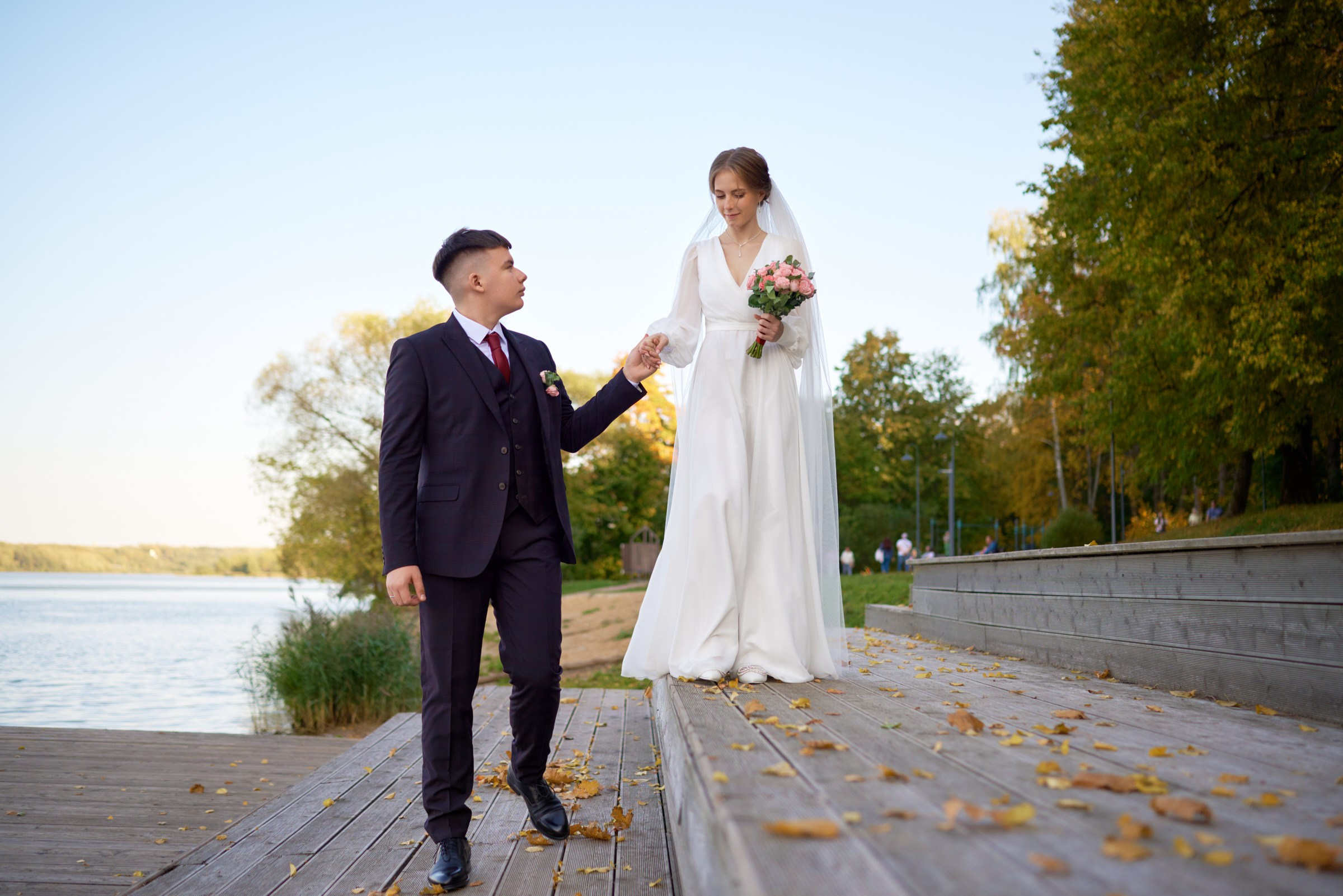 Никита и Настя. Свадебный фотограф, видеограф в Клину, Москве, Зеленограде, Калабушкин