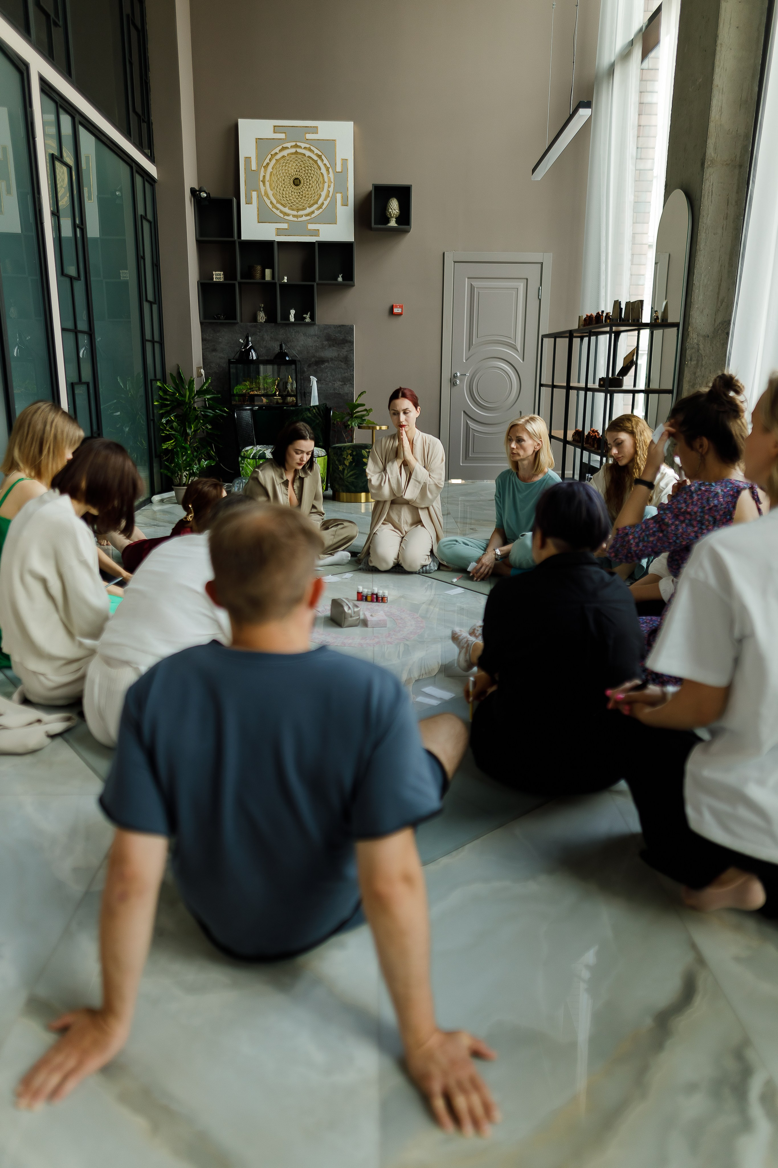 Фестиваль йоги. Фотограф Москва