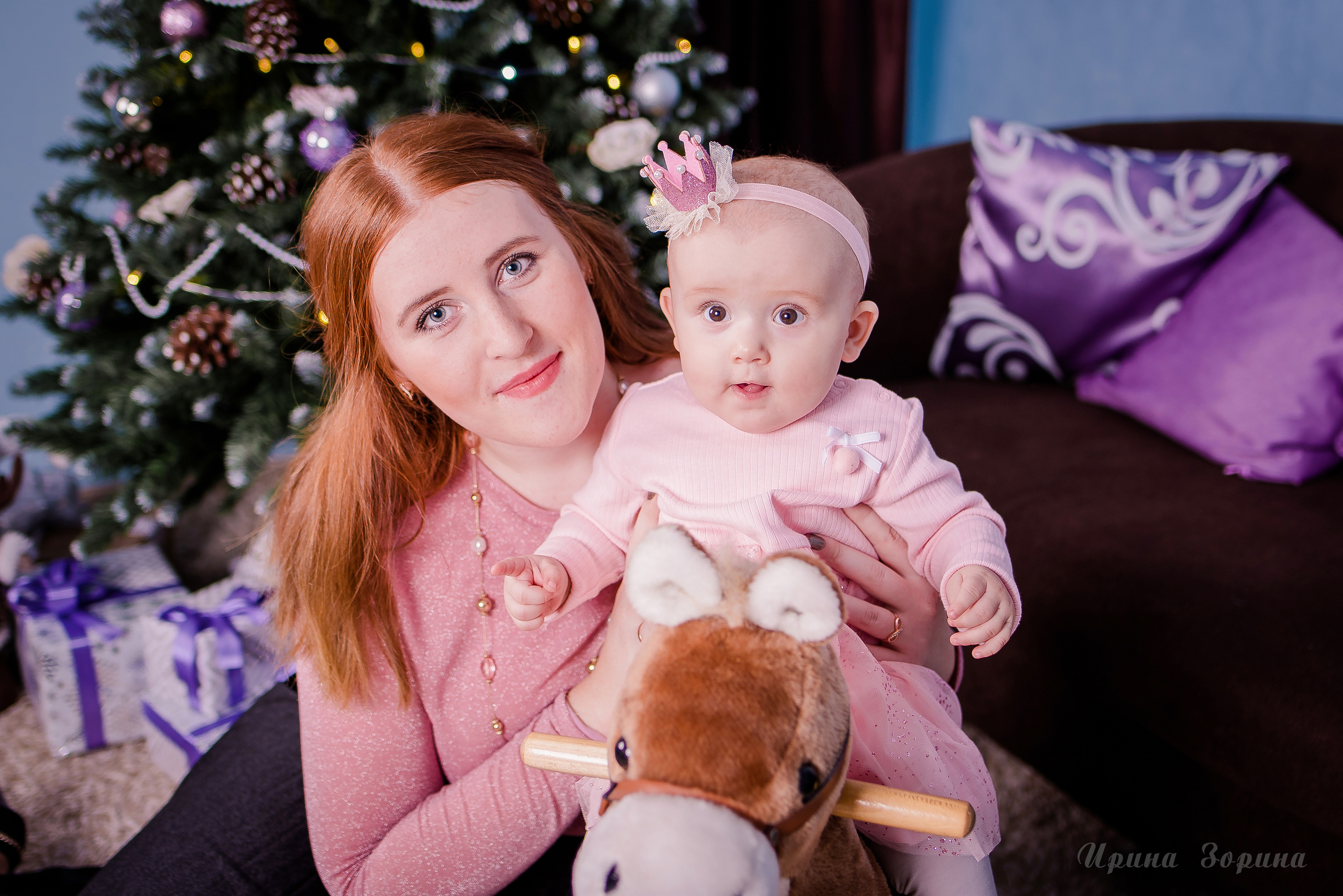 Новогодние фотосессии. Семейный и детский фотограф в Пензе Ирина Зорина