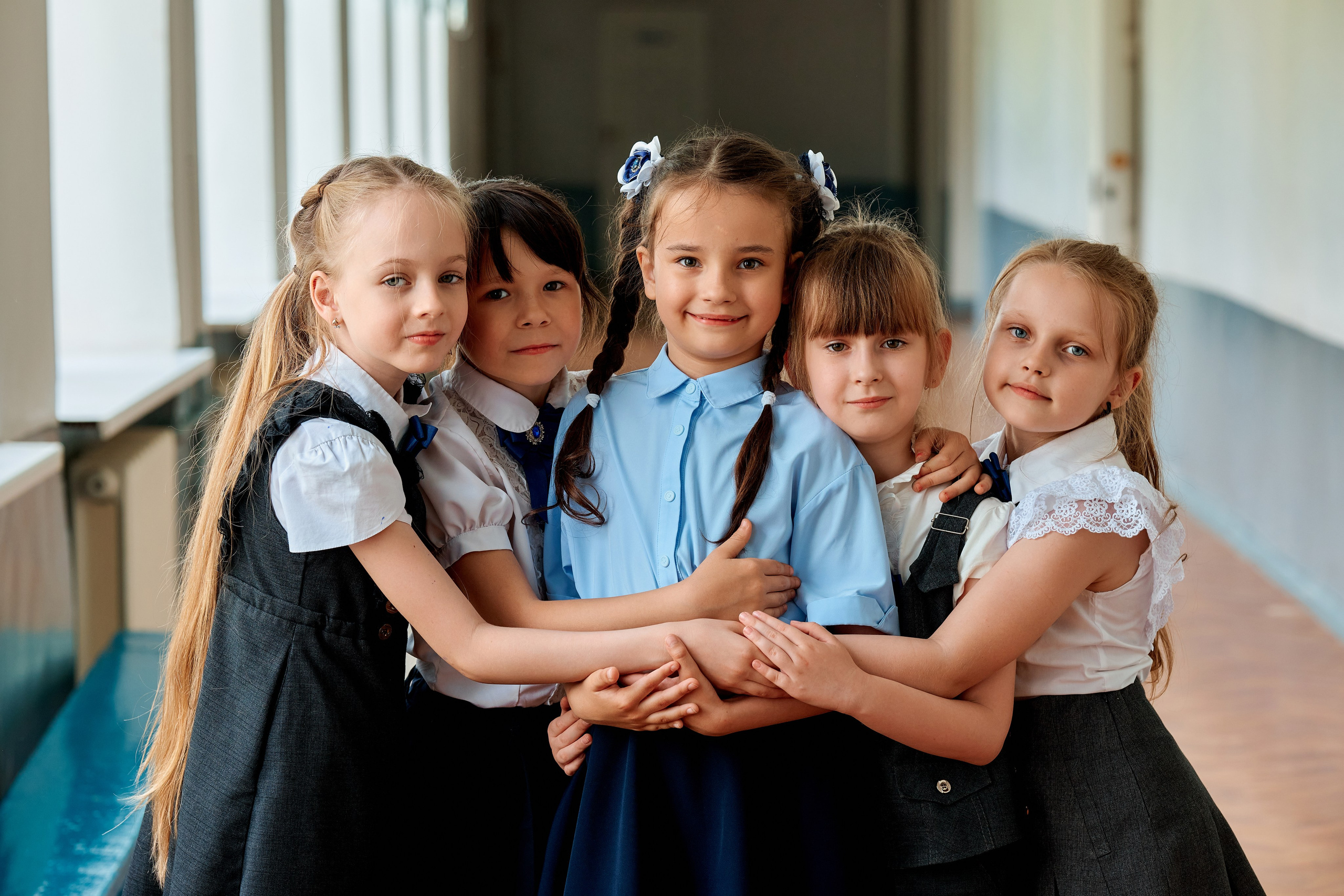 Съемка для альбома с 1-4 класс. 1 класс 33 лицей. Фотограф Таганрог Анна Трайжон