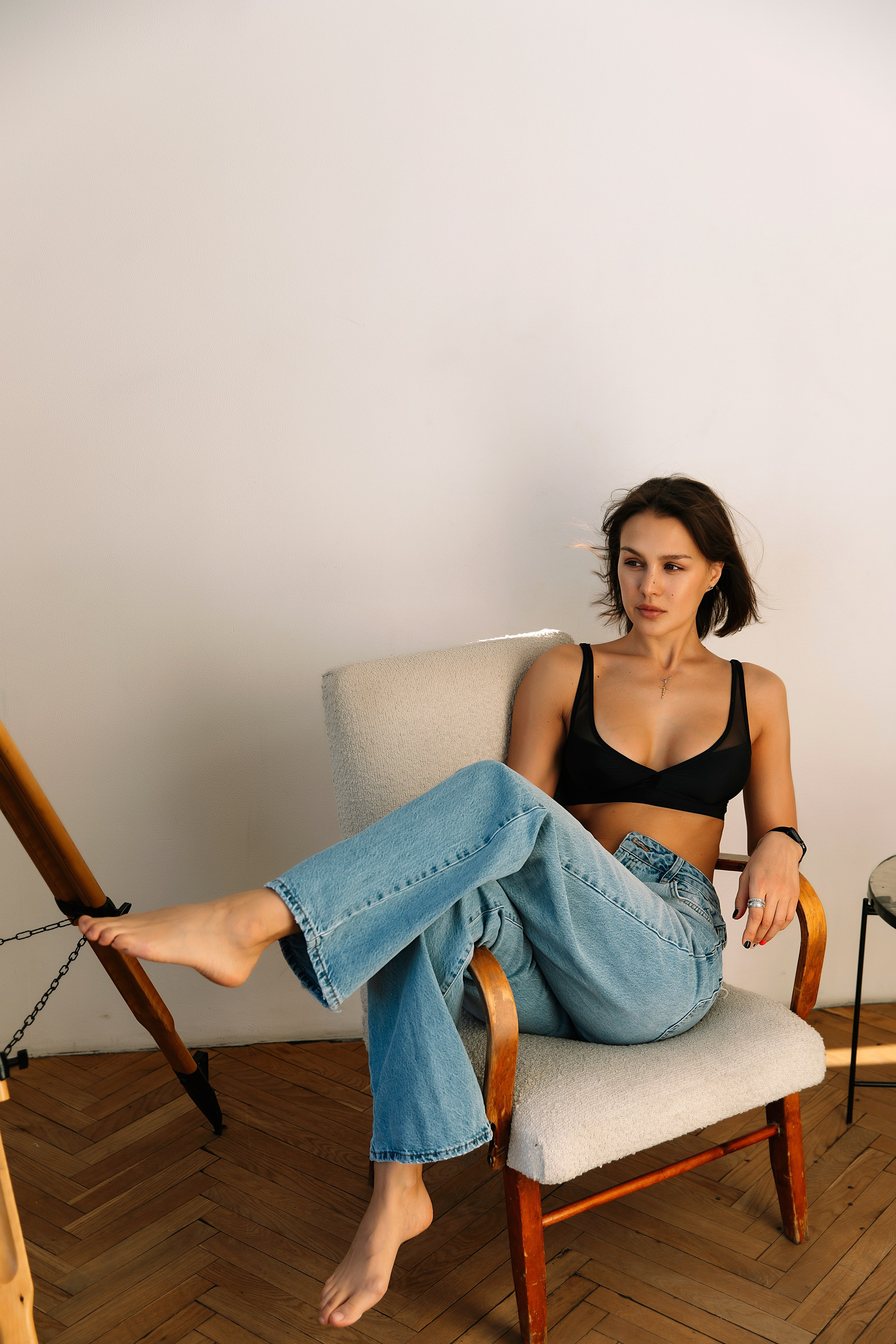 Даша в студии. Фотограф Москва Мария Захарова