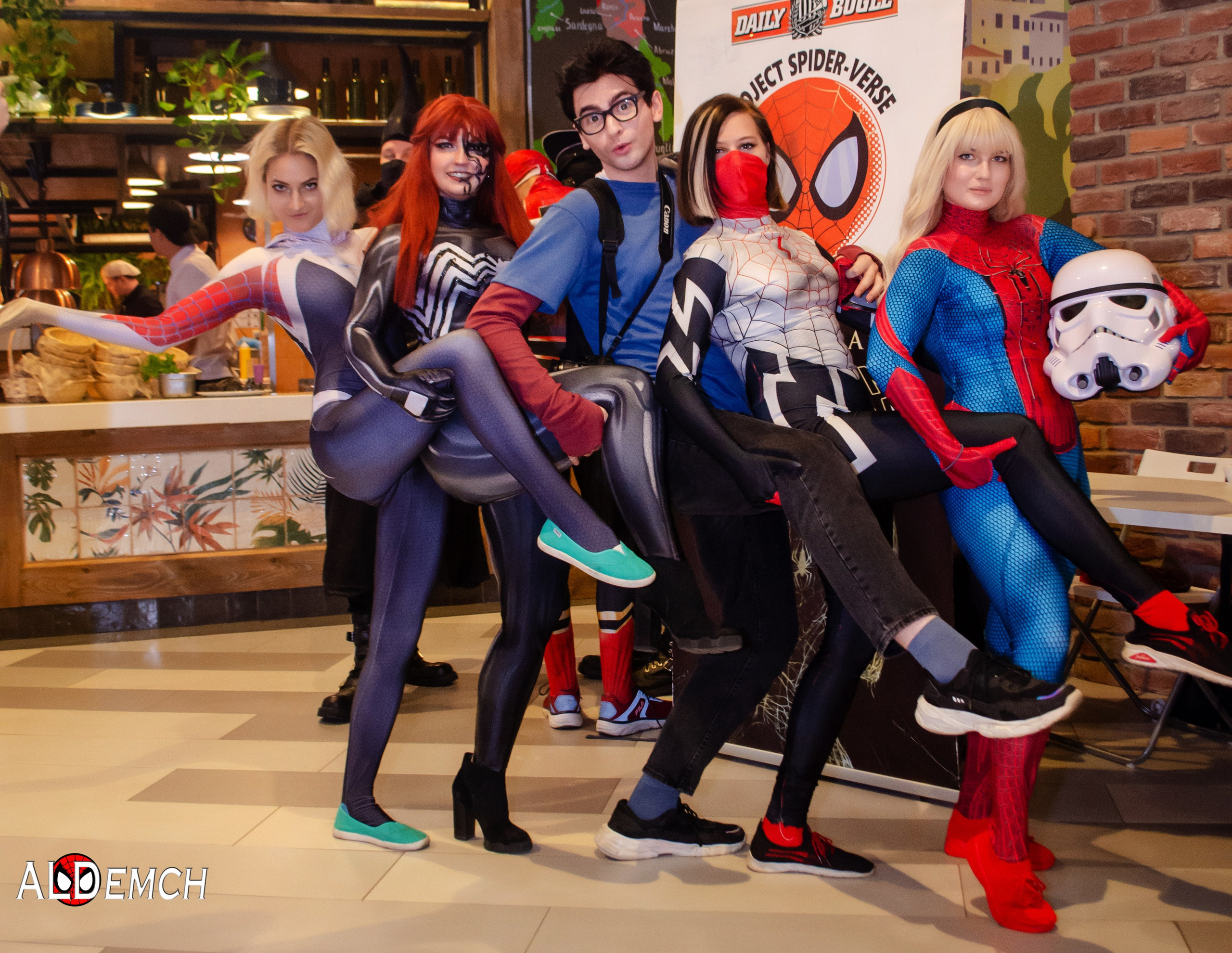 Фотосессия на Дне рождения Человека-Паука в Москве