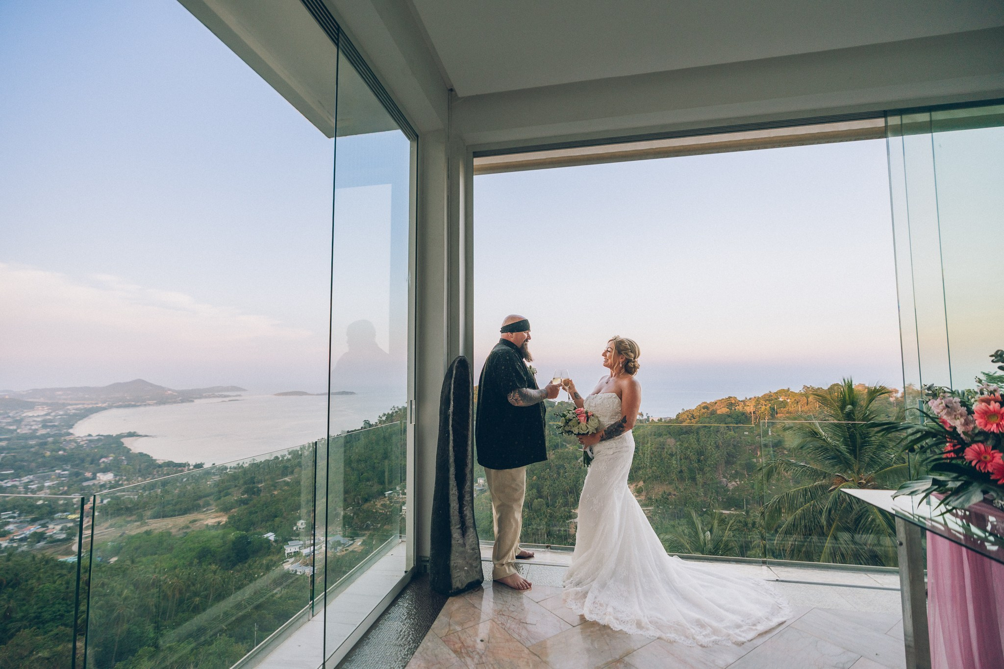 Luxury Villa Wedding in Koh Samui