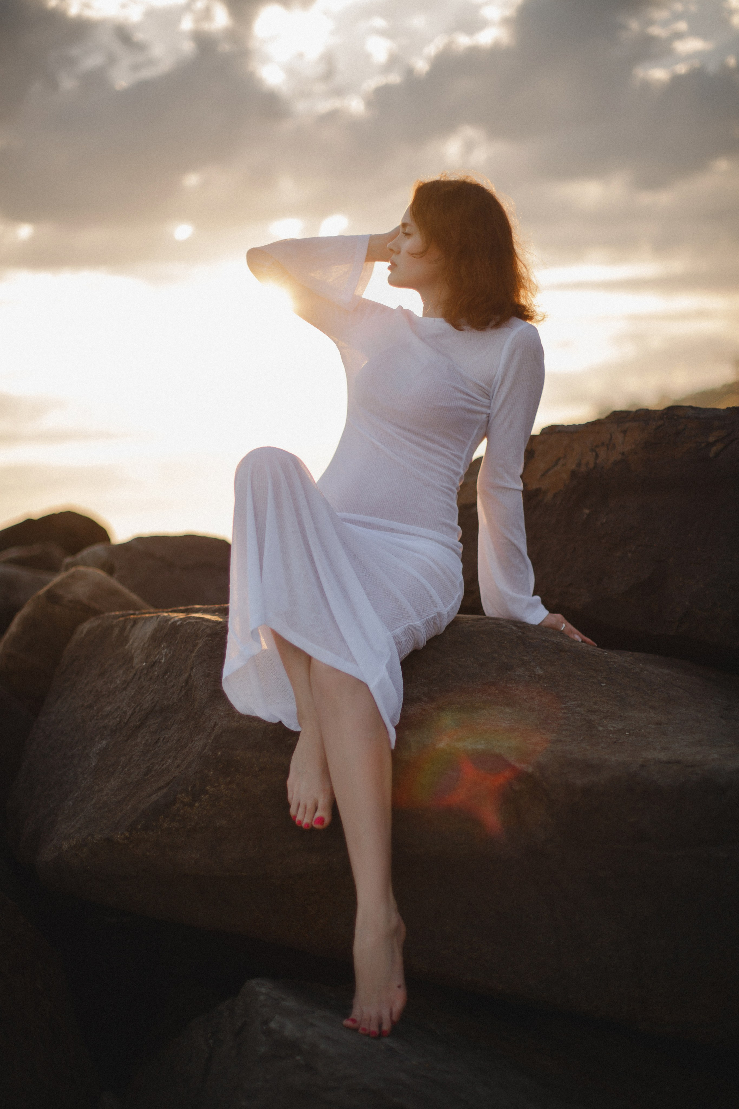 Индивидуальная женская фотосессия на море. Свадебный, репортажный и портретный фотограф Сочи, Краснодар. Александра Зайцева