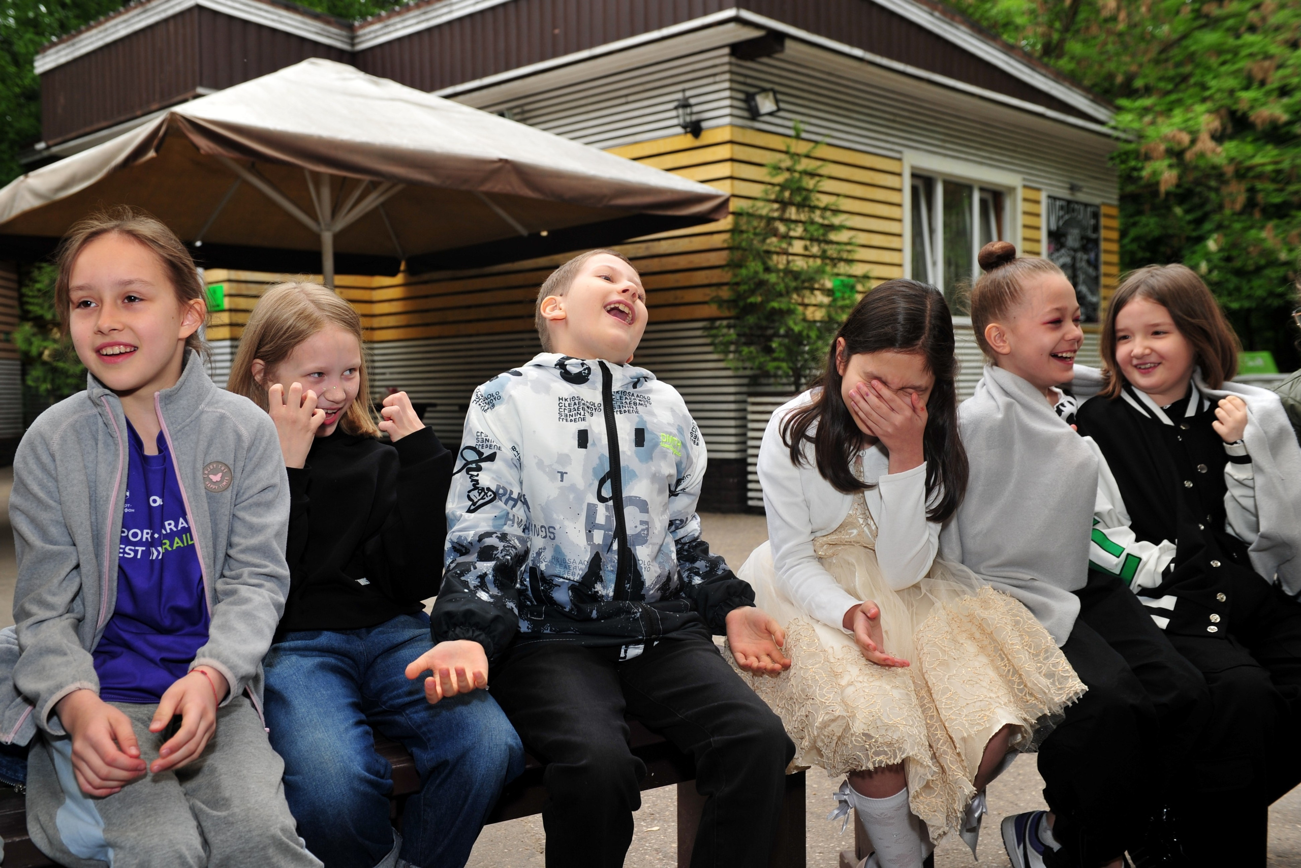 Выпускной для 4-го класса школы Протон в кафе Маска в Филёвском Парке. Свадебный и семейный фотограф в Москве Ирина Гончарова