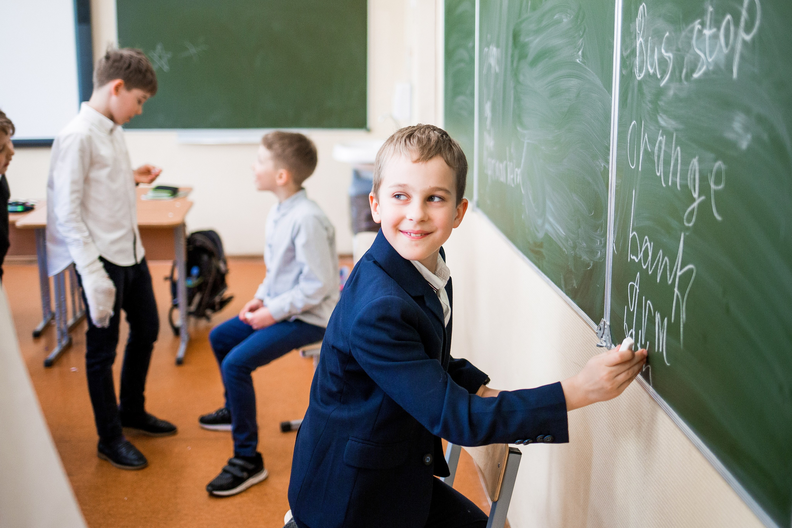 Школьная фотосъемка 3 класса. Репортажный фотограф Борис Геер