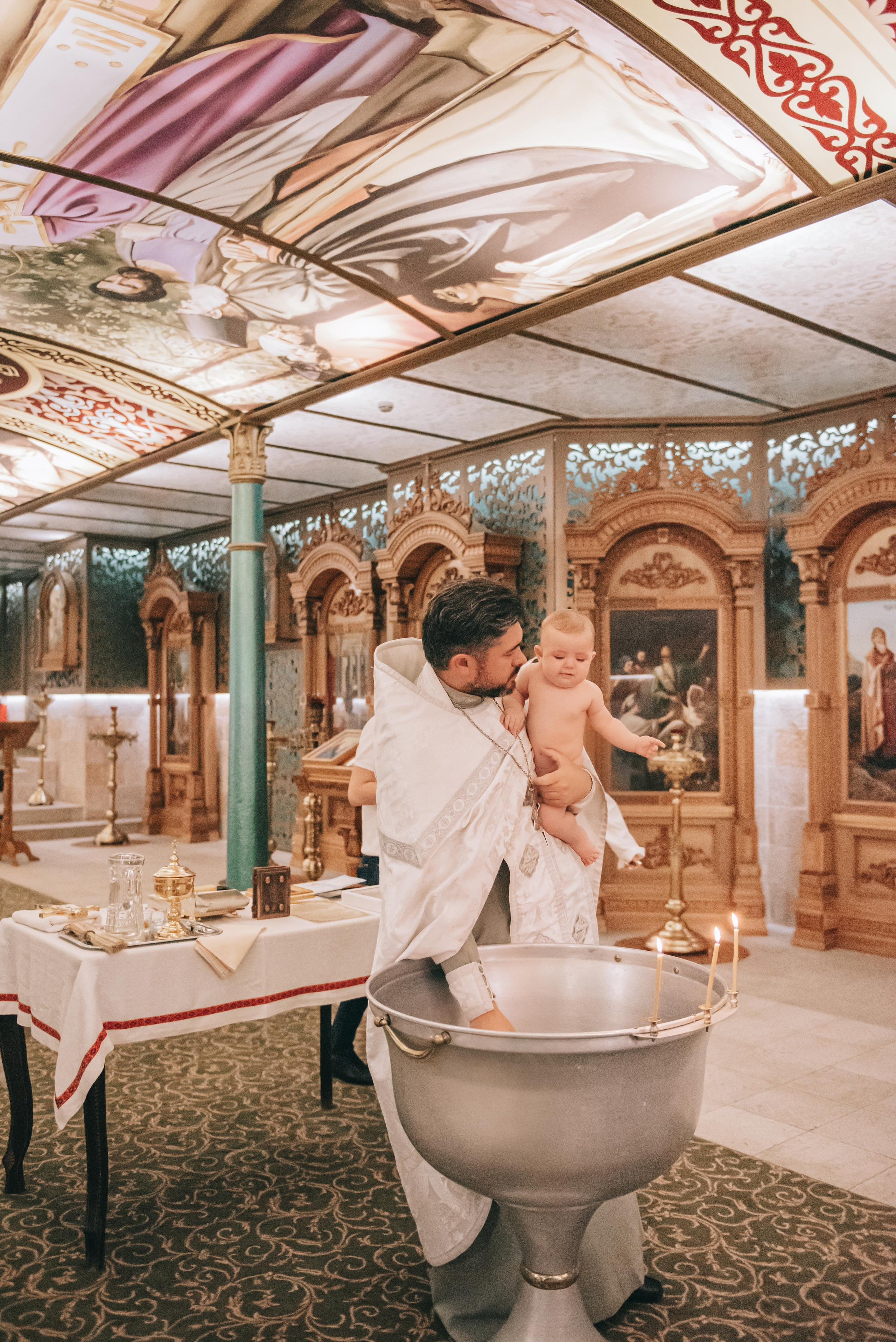 Крещение Василисы. Фотограф в Краснодаре Зеленкина Дарья