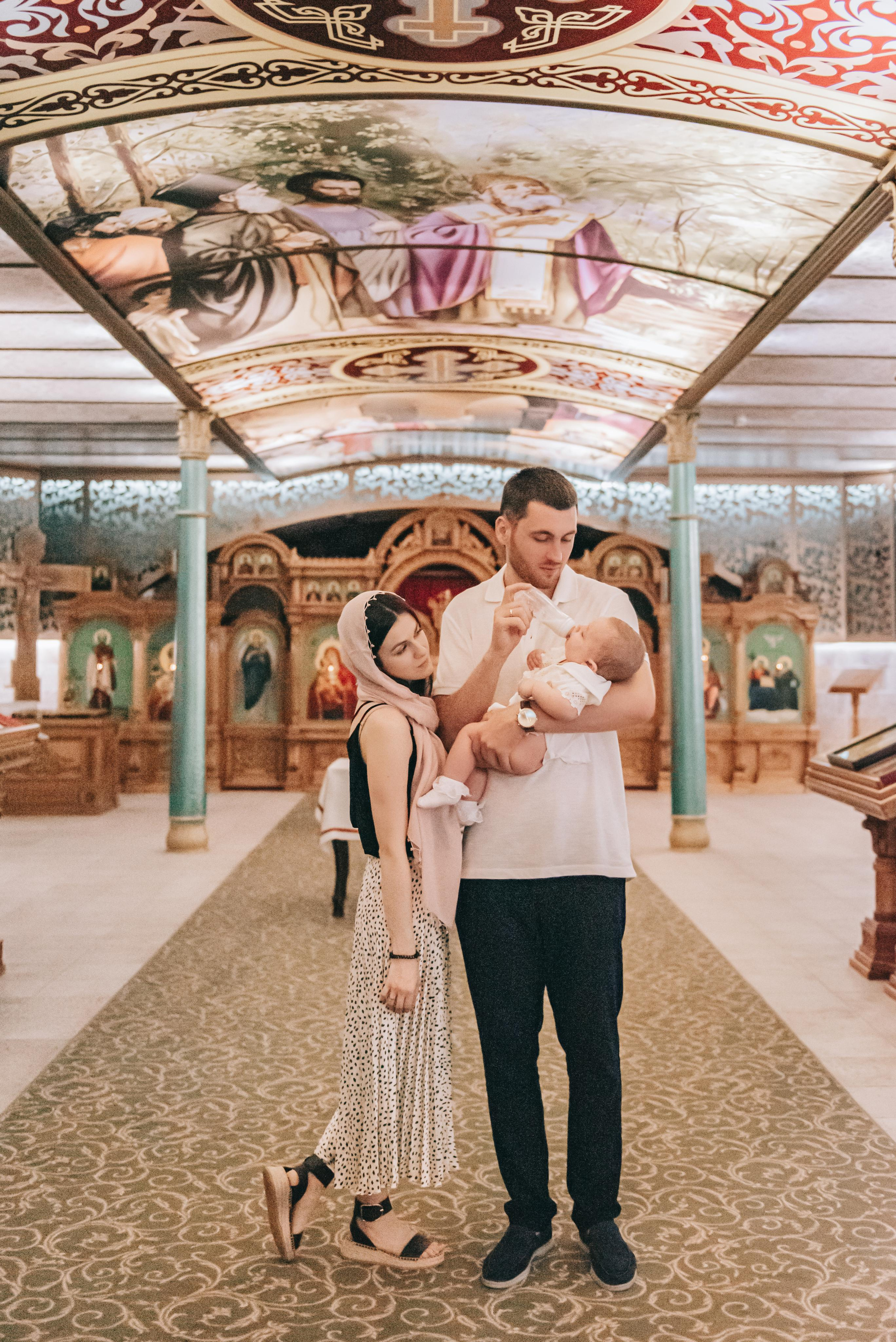 Крещение Василисы. Фотограф в Краснодаре Зеленкина Дарья