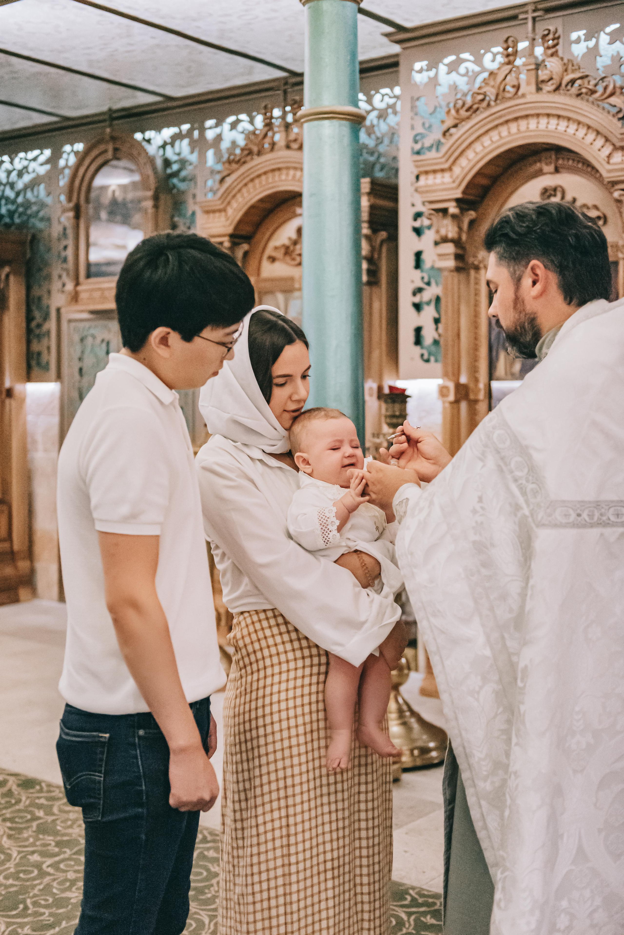 Крещение Василисы. Фотограф в Краснодаре Зеленкина Дарья