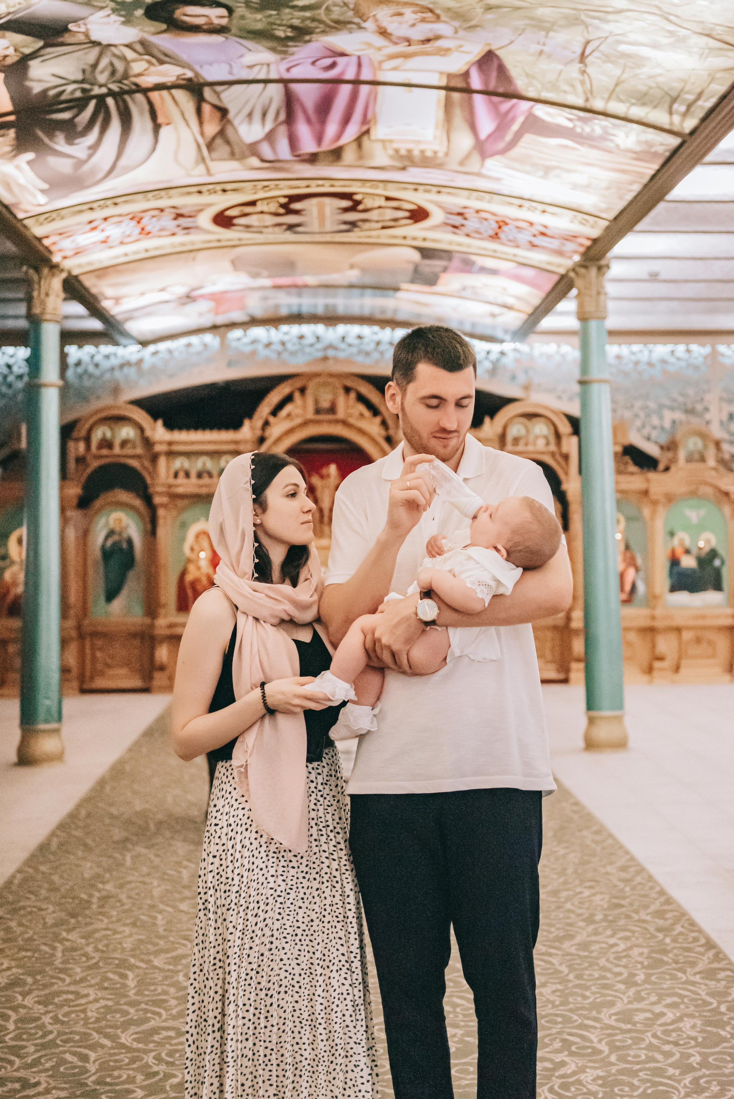 Крещение Василисы. Фотограф в Краснодаре Зеленкина Дарья