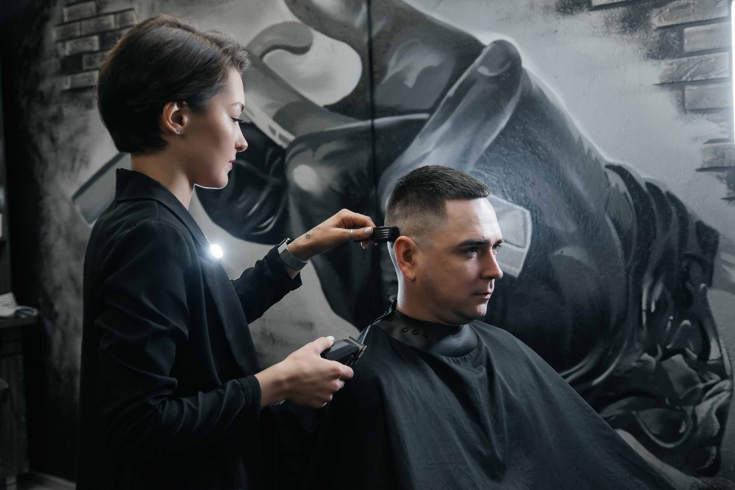 Барбершоп. Креативный и женский Фотограф Омске Наталья Лебедева