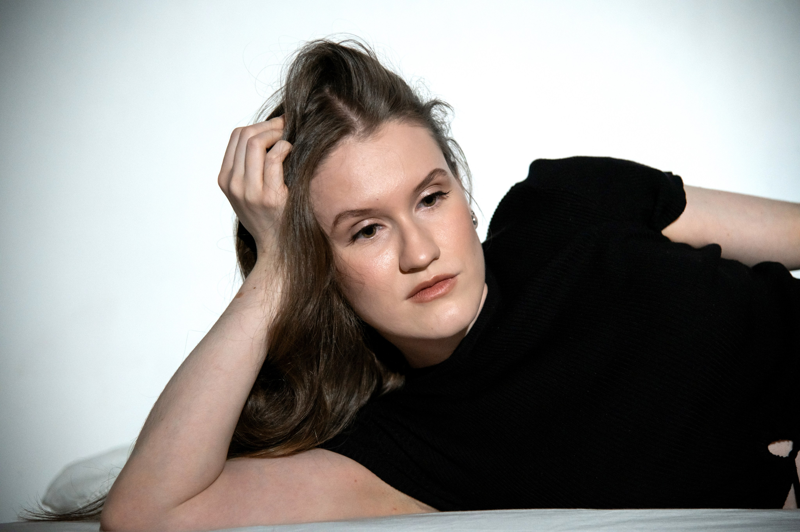 Катя. Графический дизайнер. Фотосессия в студии. Фотограф в Санкт-Петербурге Ковалева Елизавета