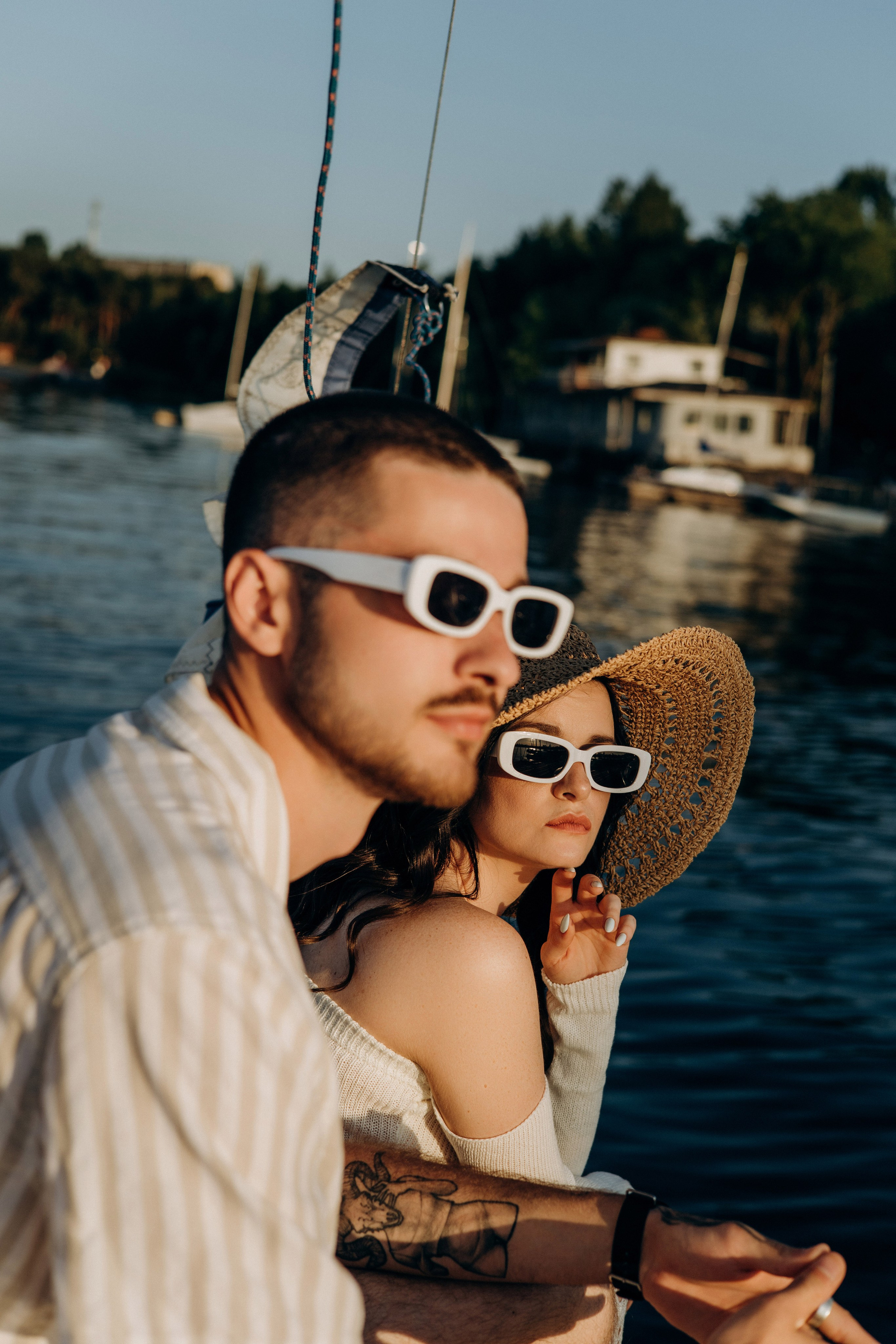 Катя, Максим, яхта. Портретный и семейный фотограф в Воронеже Ксения Ремизова
