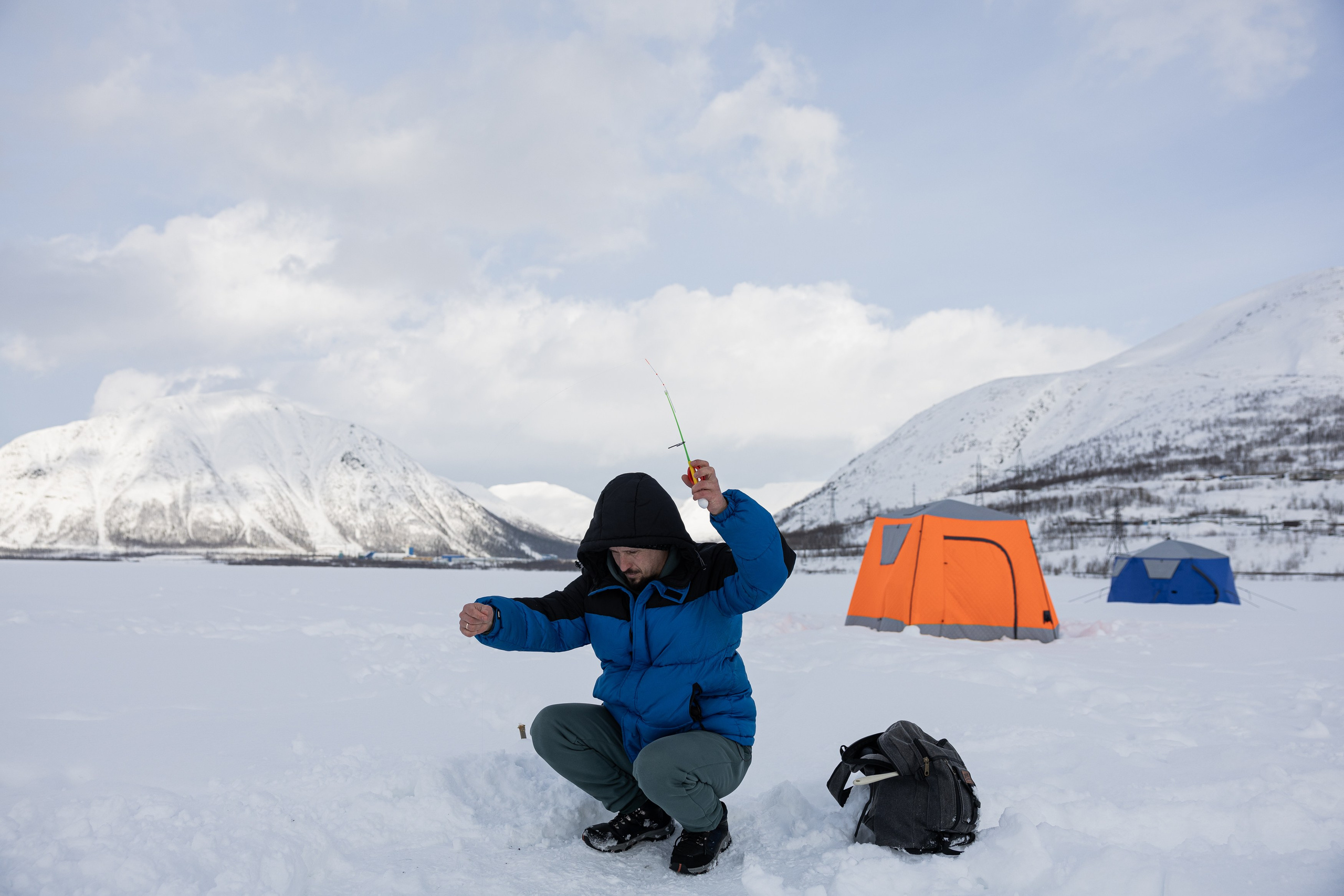 Кировск. Рыбаки. Алиса Северная. Визуальные исследования. Пейзажная и документальная фотография