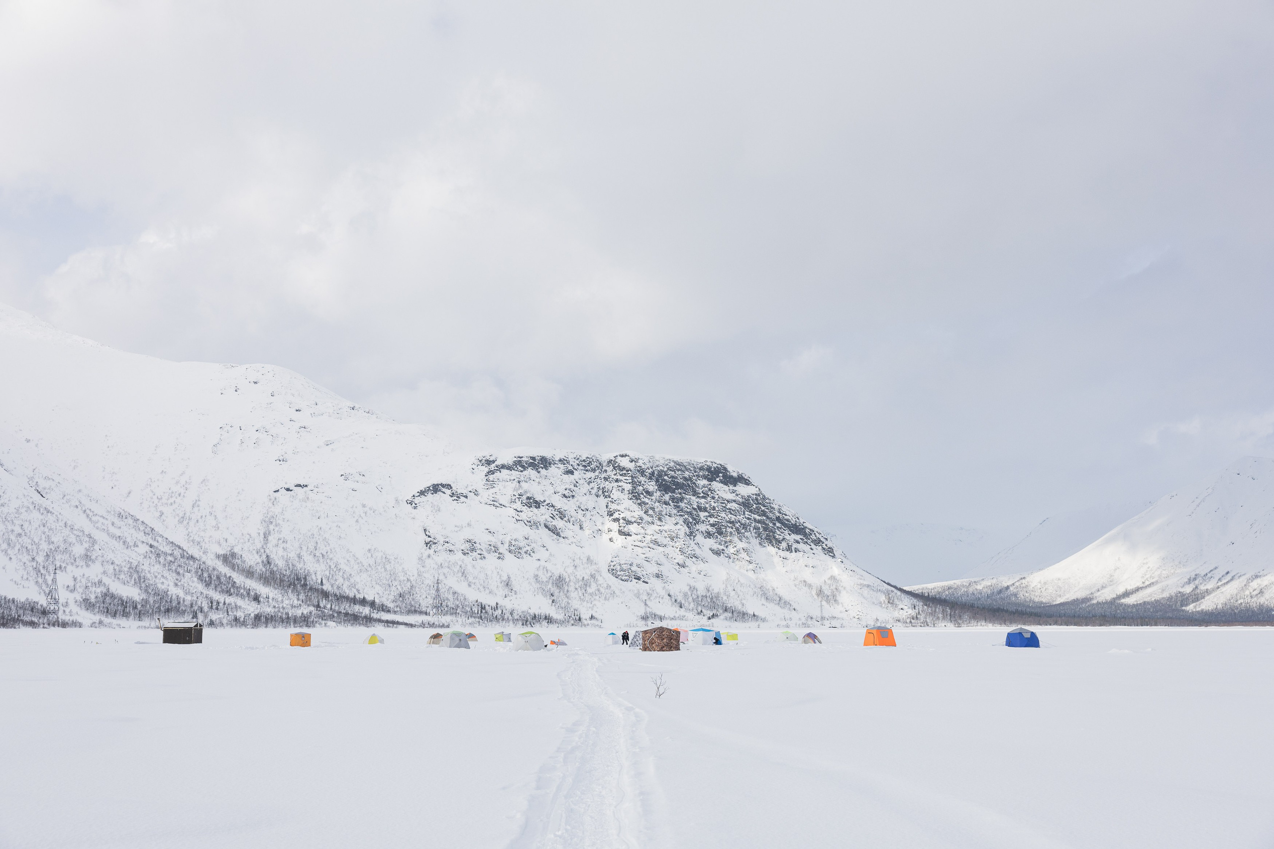 Кировск. Рыбаки. Алиса Северная. Визуальные исследования. Пейзажная и документальная фотография