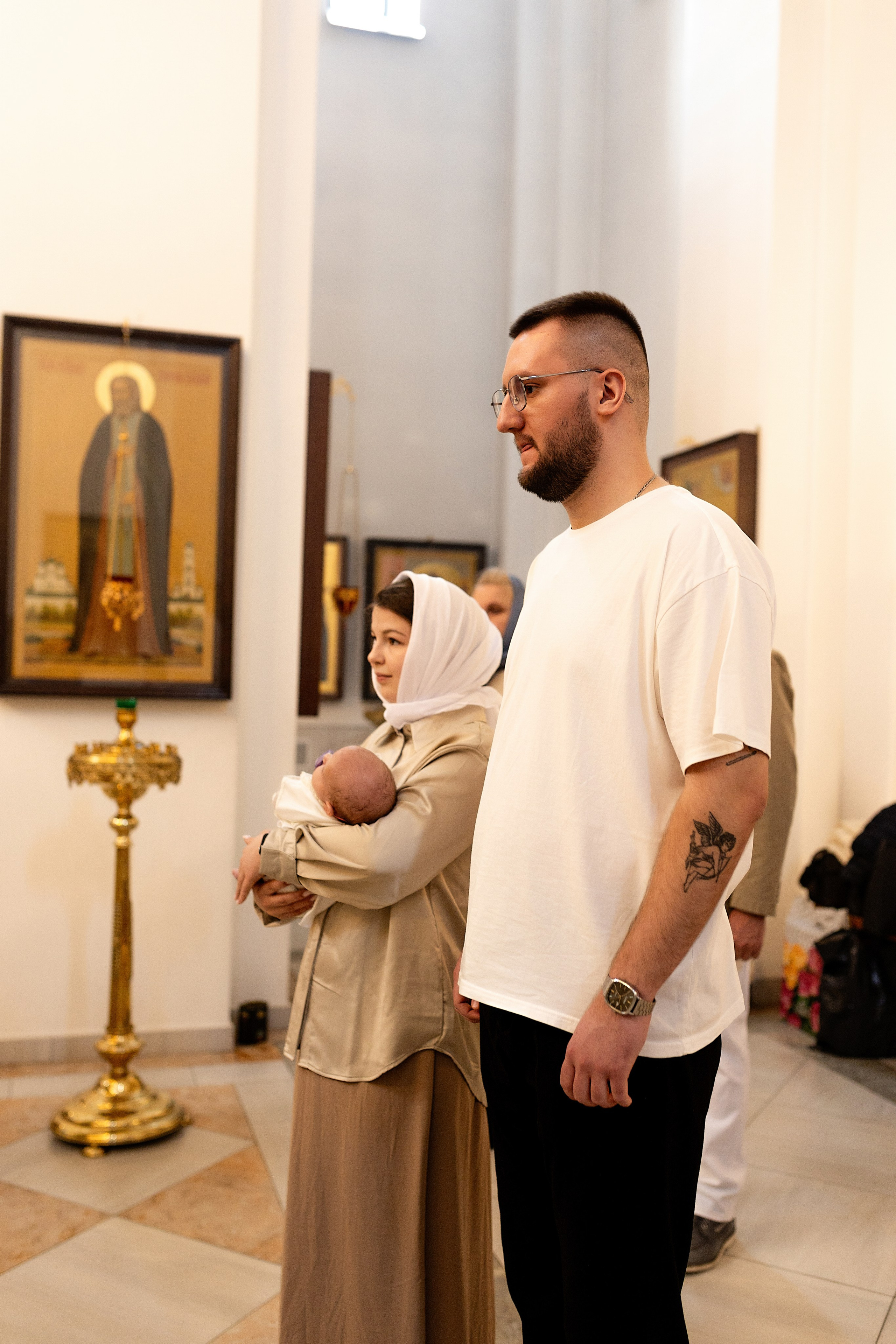 Таинство крещения Алисы. Фотограф в Железнодорожном и Балашихе