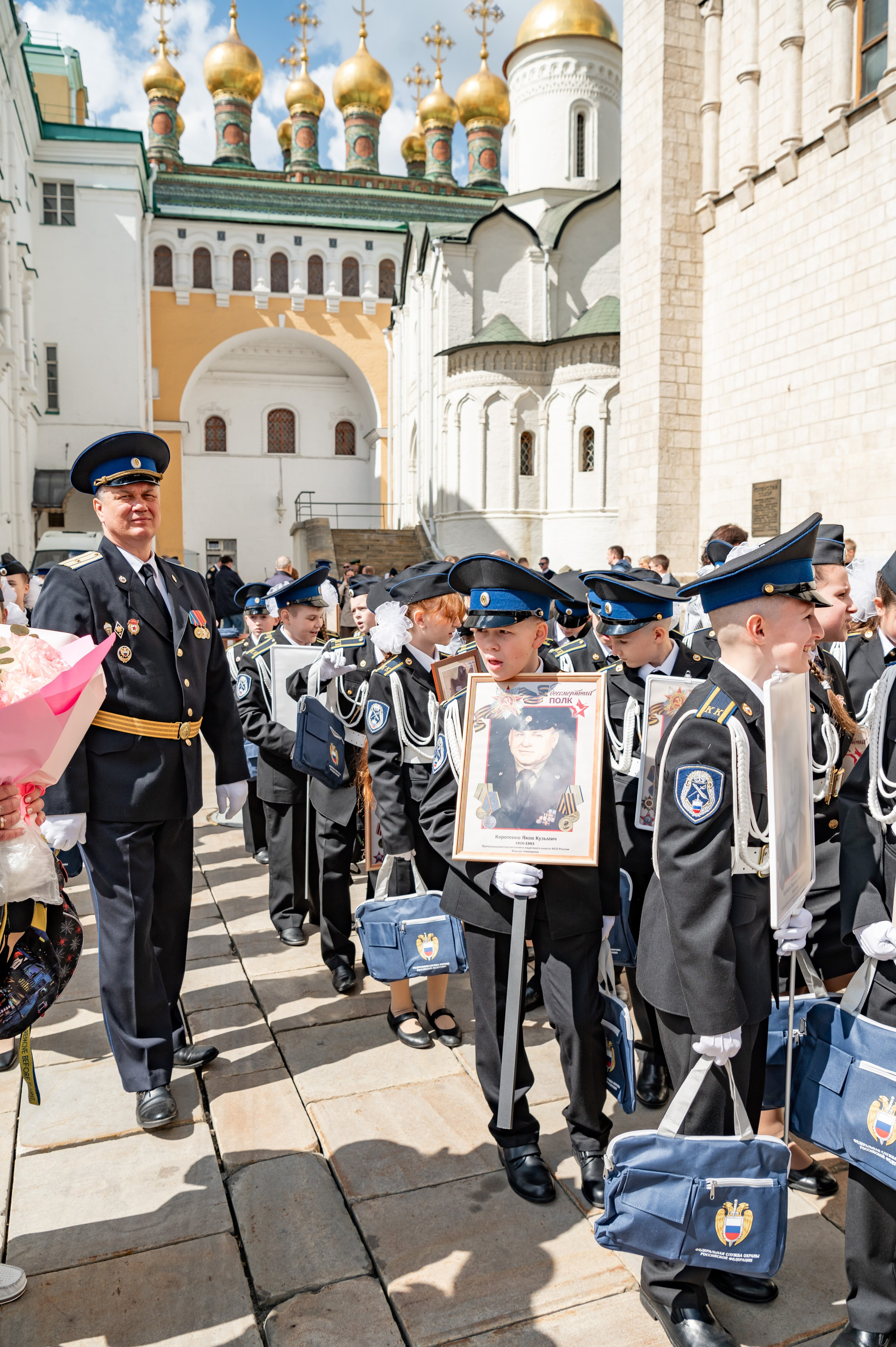 Фотосессия Присяги кадетов «Школа 1231 им. В. Д. Поленова». Детский и семейный фотограф г. Москва Оксана Катаджи