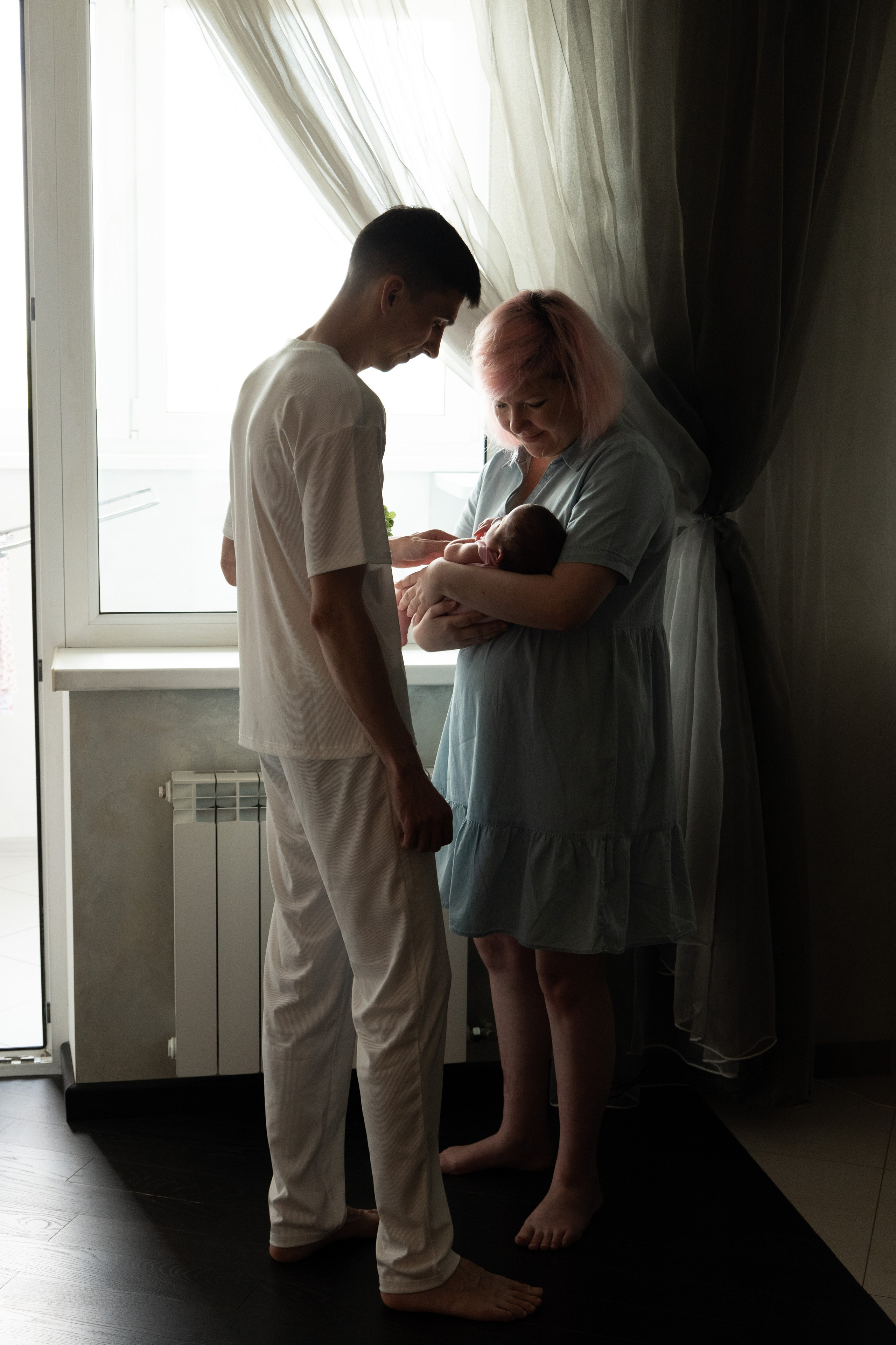 Домашняя фотосессия с новорожденным. Фотограф видеограф Ольга Василевская