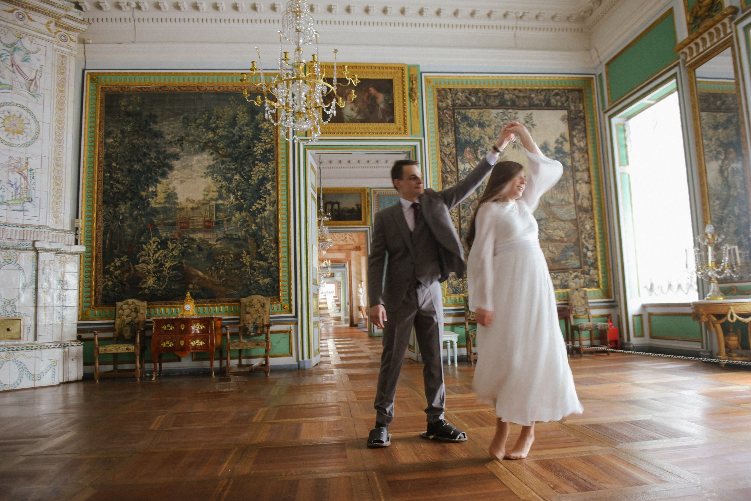 Олег и Анастасия Усадьба Кусково. Фотограф Лола Волна, город Москва