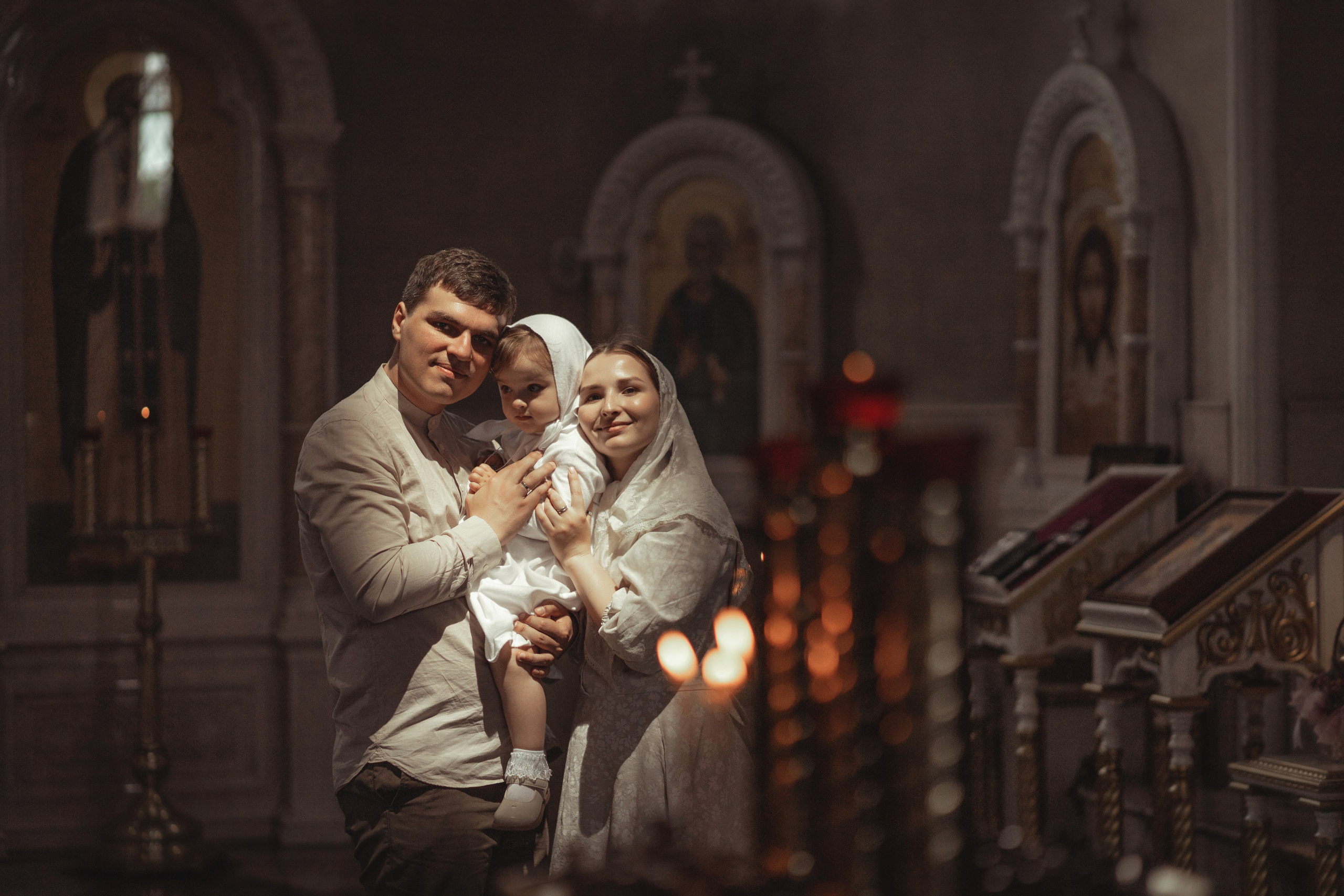 Таинство Крещения Марии. Храм Александра Невского Славянск н/К. Фотограф на Крещение и Венчание Краснодарский край — Гранкина Юлия