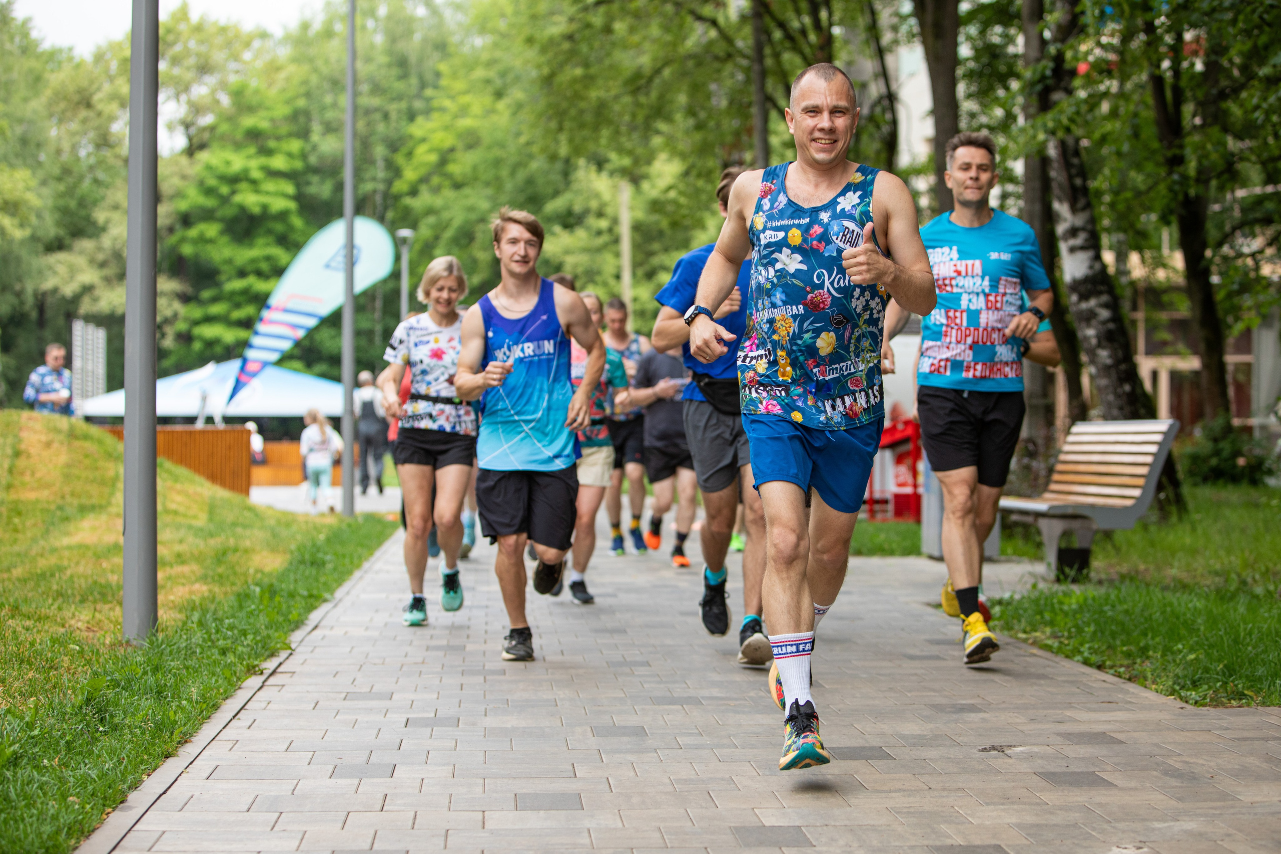5 вёрст в Химках в День России, 12.06.24. Фотограф Сергей Ловкий