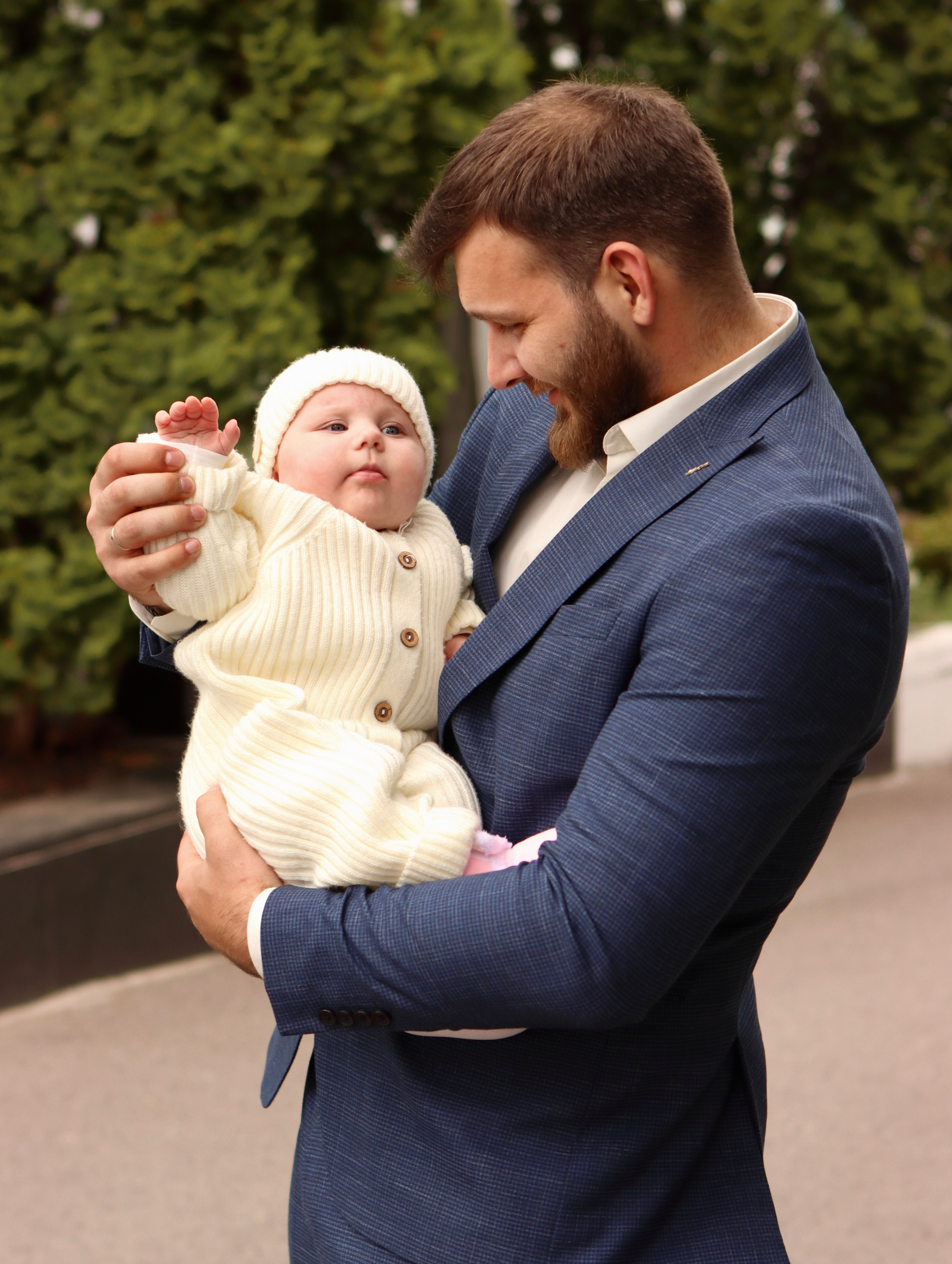 Анастасия и Вадим — крещение Виктории. Фотограф в Курске Смирнов Евгений