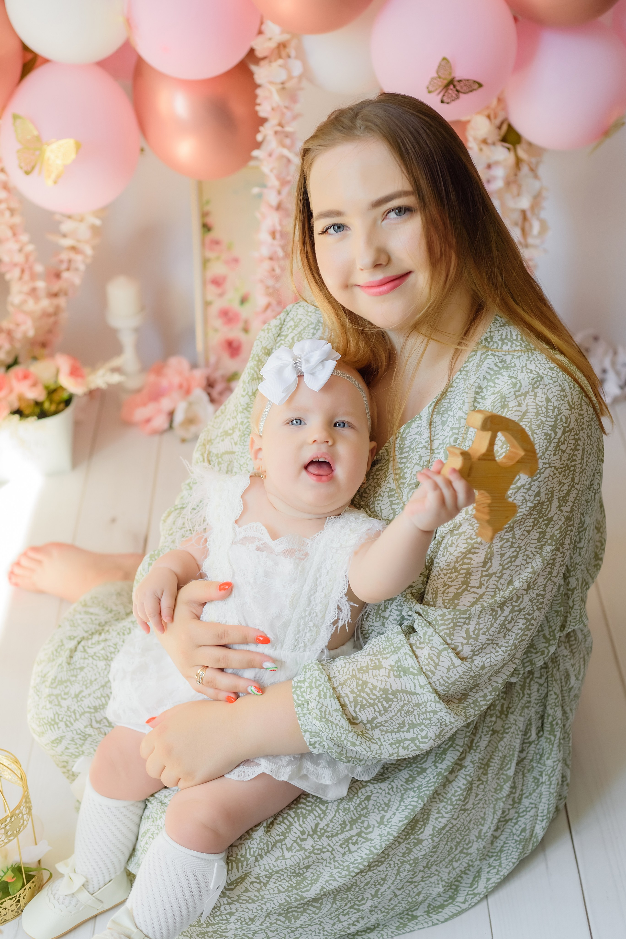 «Бабочки» Милане 11 месяцев. Детский Фотограф |Фотограф на годик в Брянске Ирина Романова