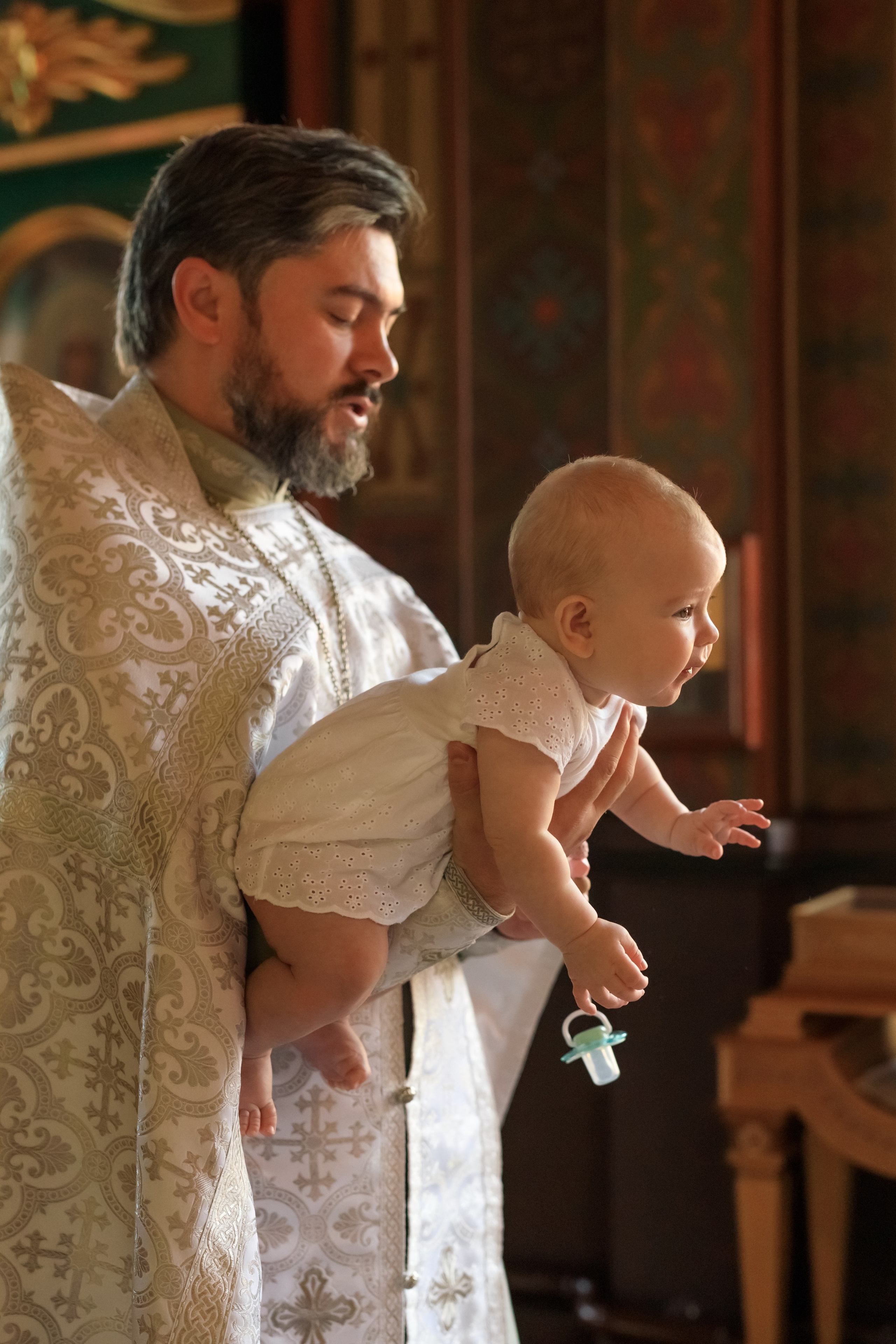 Крещение Алисы. Семейный и детский фотограф в Краснодаре Элона Литвинова