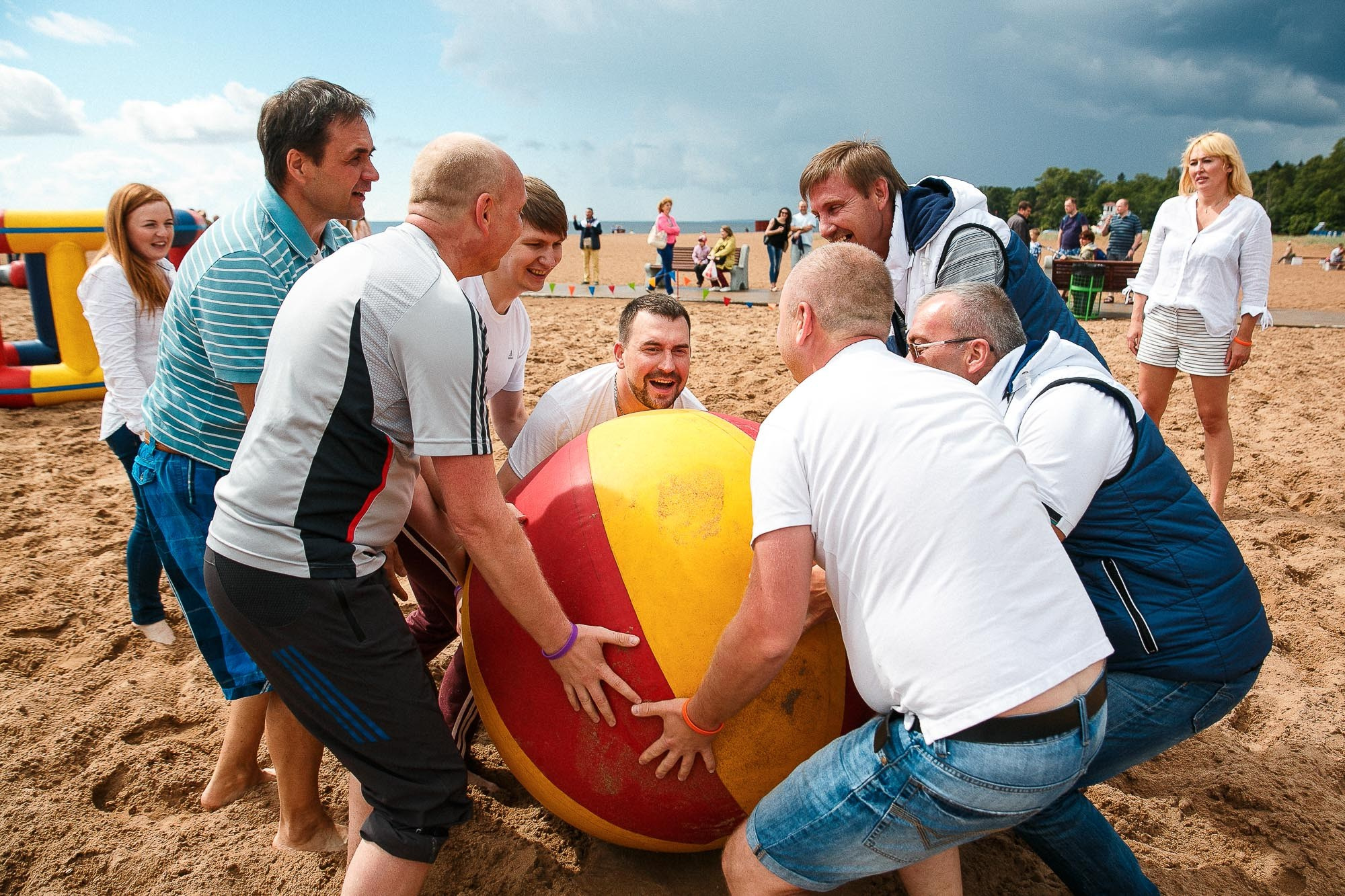 Летний корпоратив «МДС». Рабочая сторона — бизнес портрет и репортаж в Санкт-Петербурге