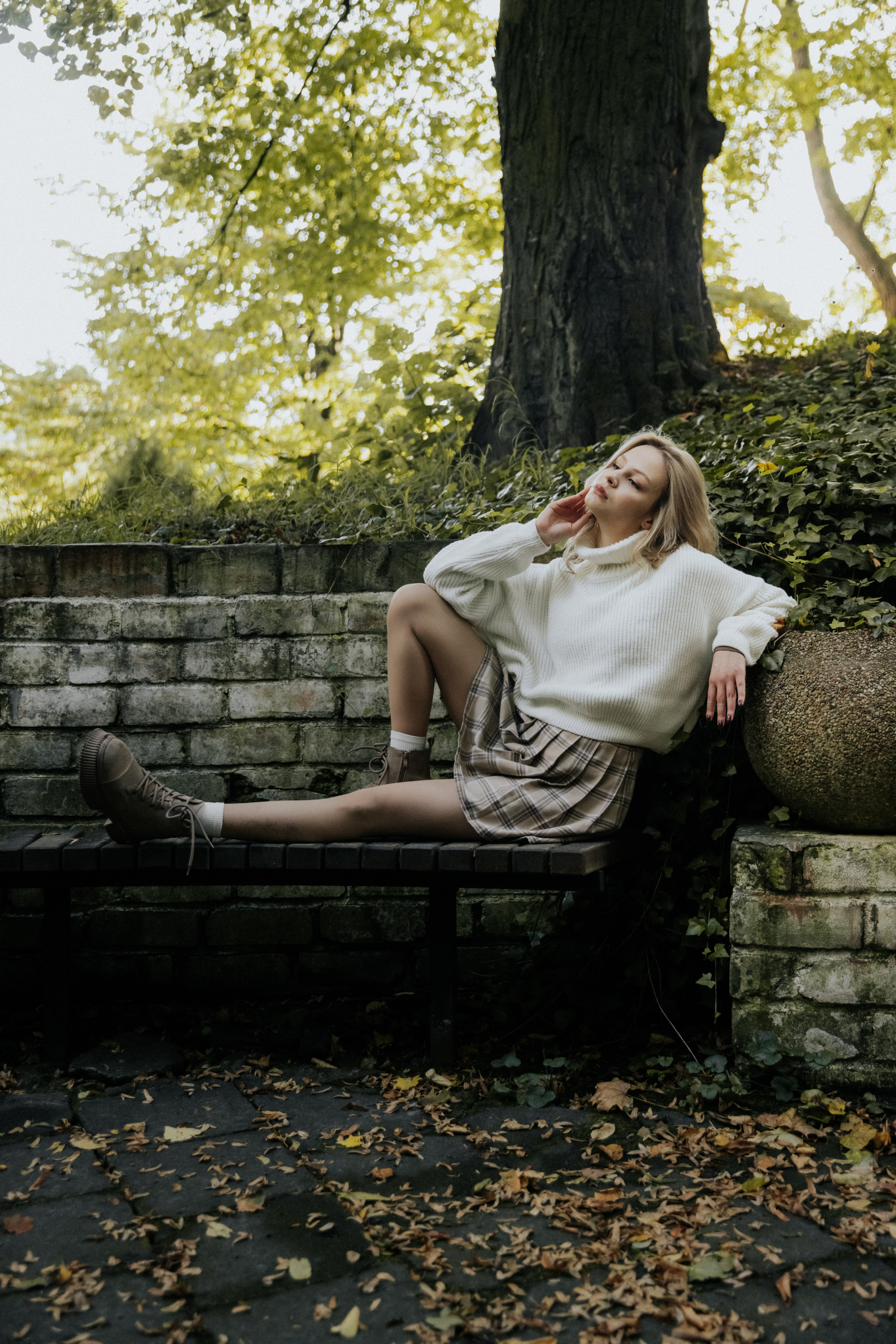 Юля \ Парк. Фотограф Калининград Илья Миллер