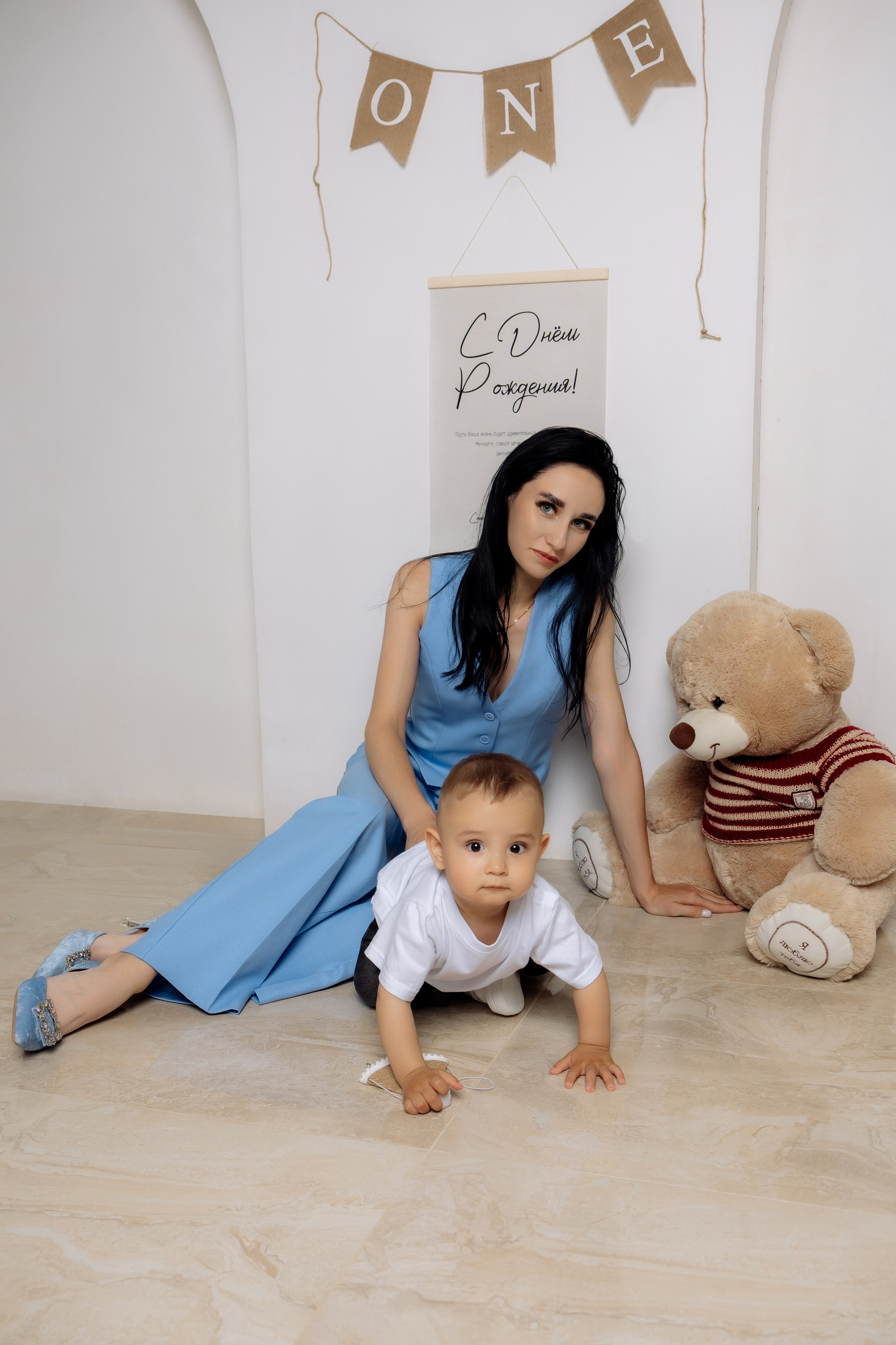 1 годик. Зотова Алена — семейный и женский фотограф в Зеленограде