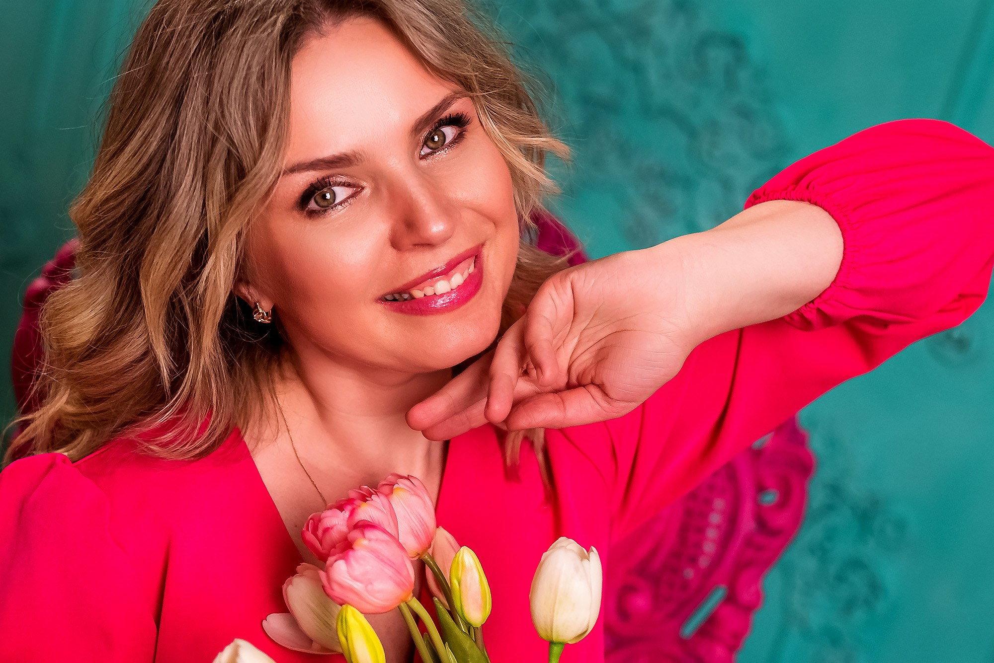 Весна в студии. Женский фотограф Крещение Венчание Москва Брянск