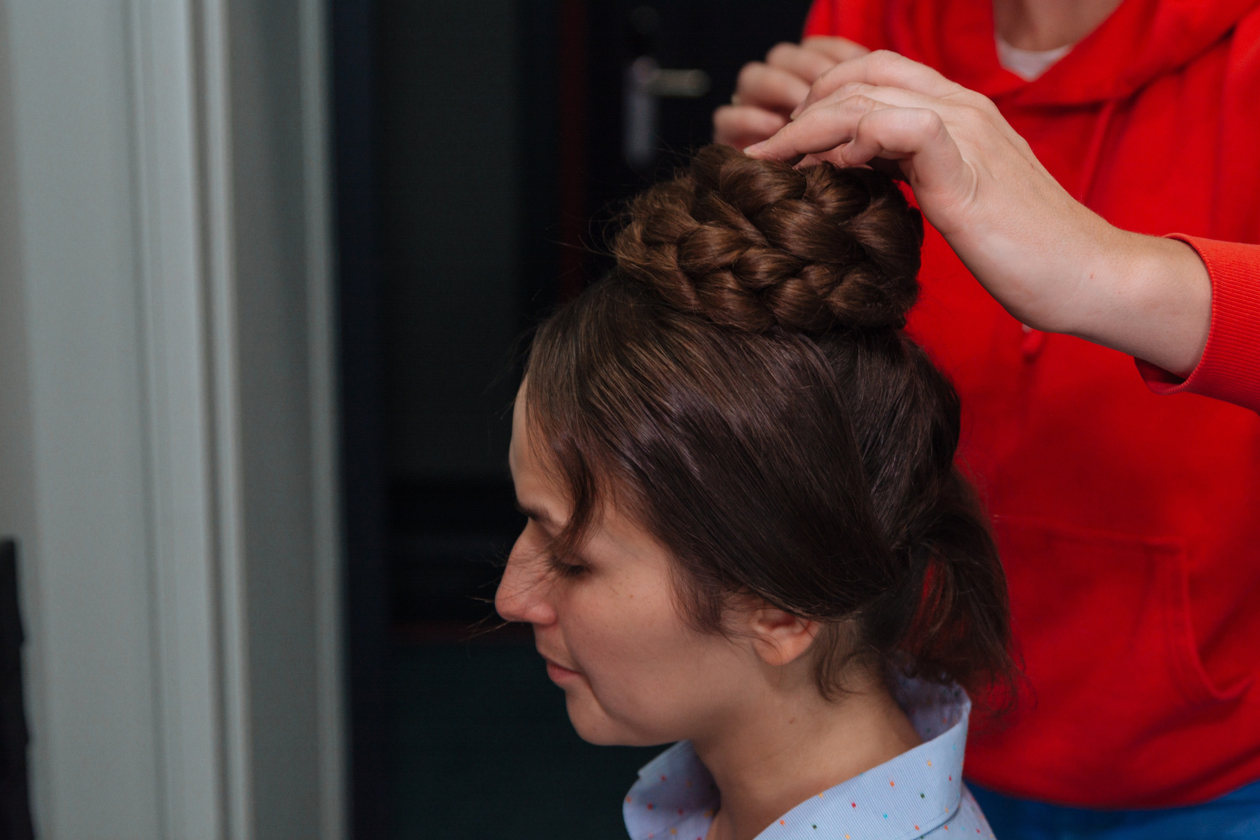 Пушкин в отеле «Оболенский». Съёмка ролика для конкурса. Портретный фотограф в Санкт-Петербурге Дмитриева Наталия