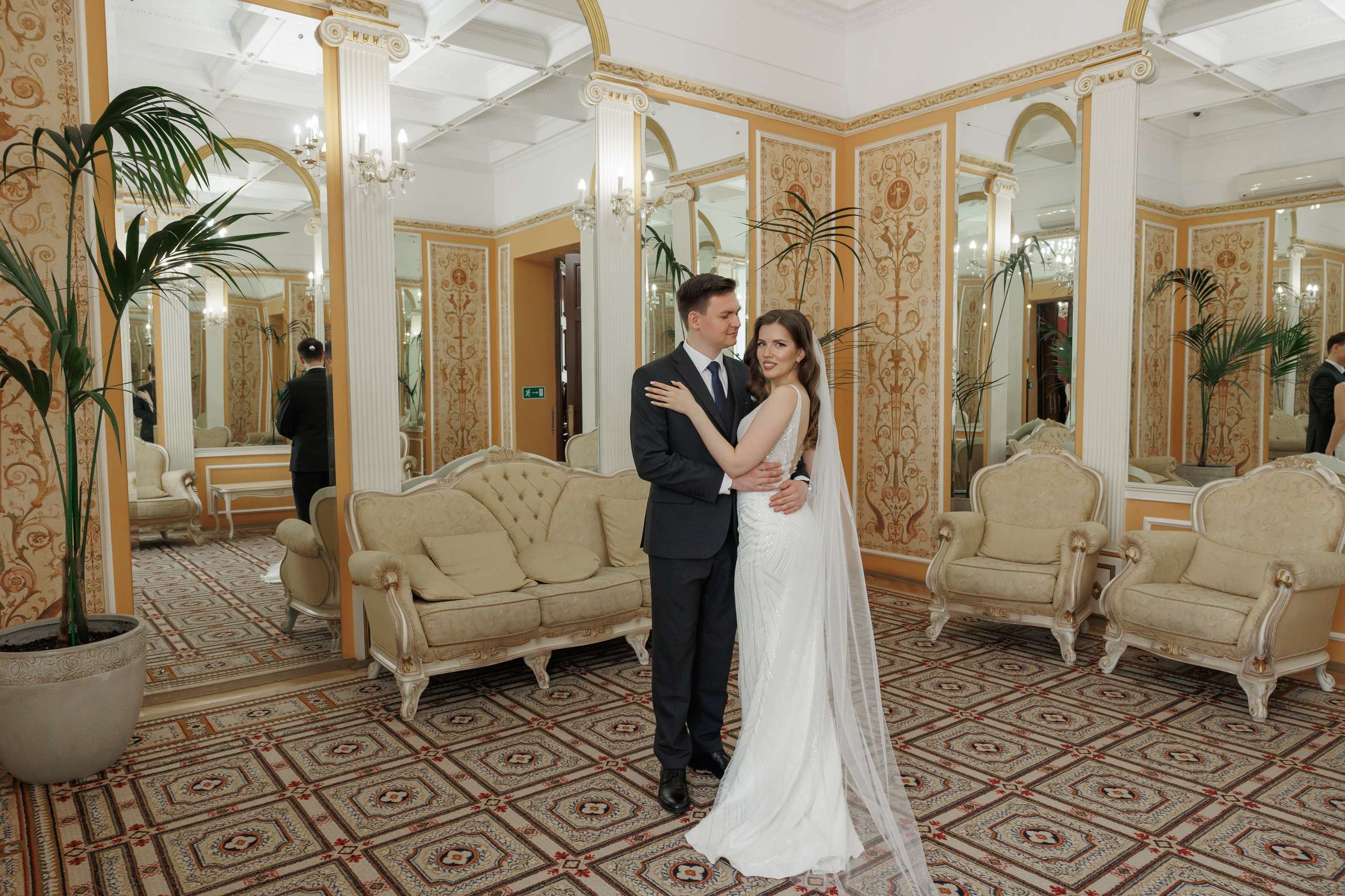 Даша и Дима, Грибоедовский ЗАГС. Свадебный и репортажный фотограф (Москва, Королев и другие)