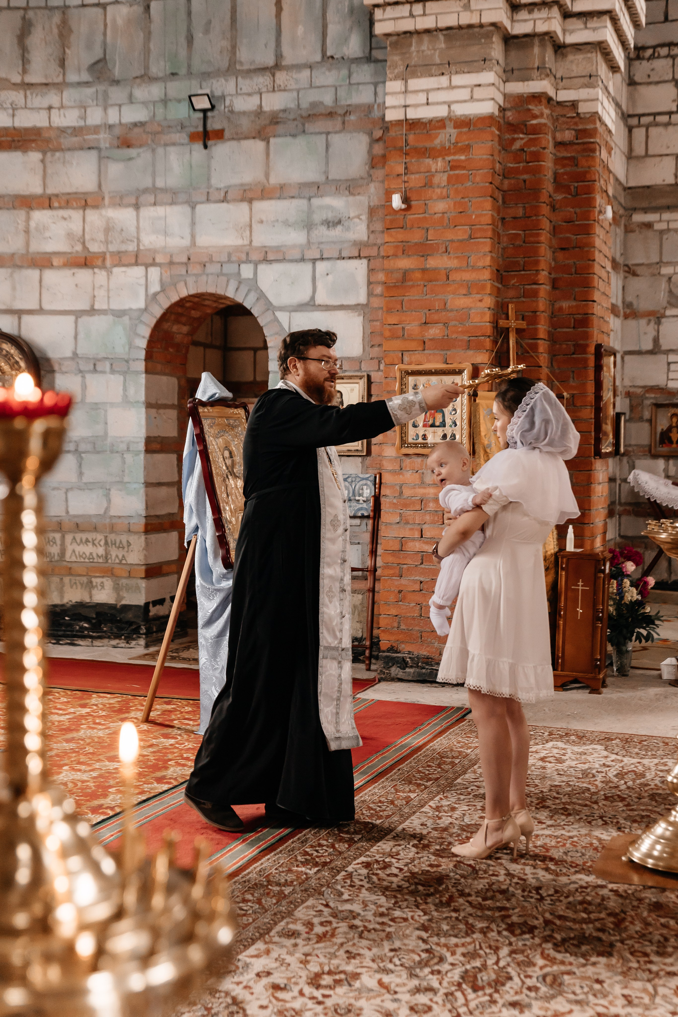 Крещение Максима. Семейный фотограф Минск Усова Ольга
