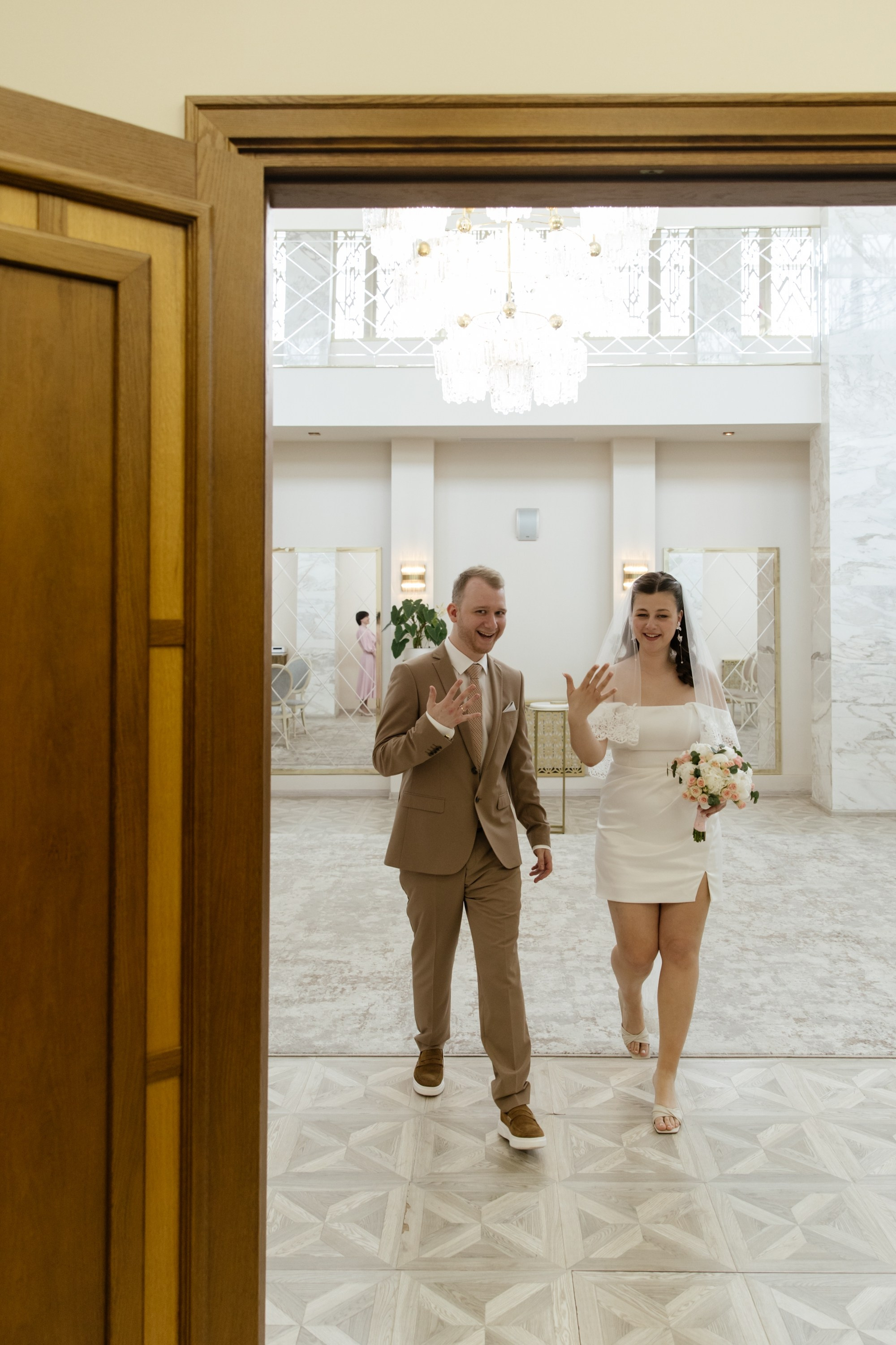 Марина и Артем — Пушкинская Библиотека. Фотограф Сергиев Посад Москва Хованская Екатерина