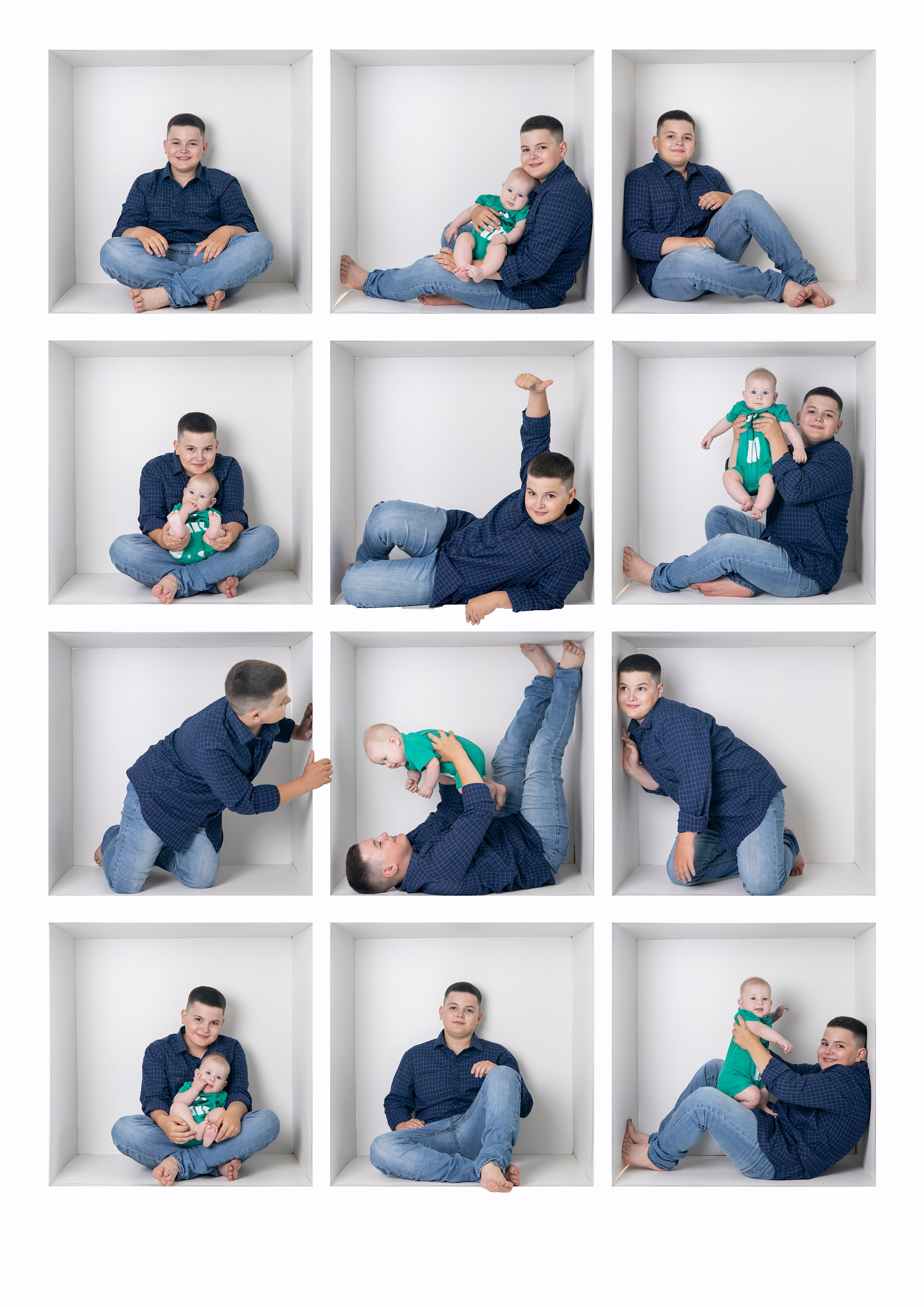 Фотосессия в кубе (fun box). Фотокрошка — детская фотостудия в Новосибирске