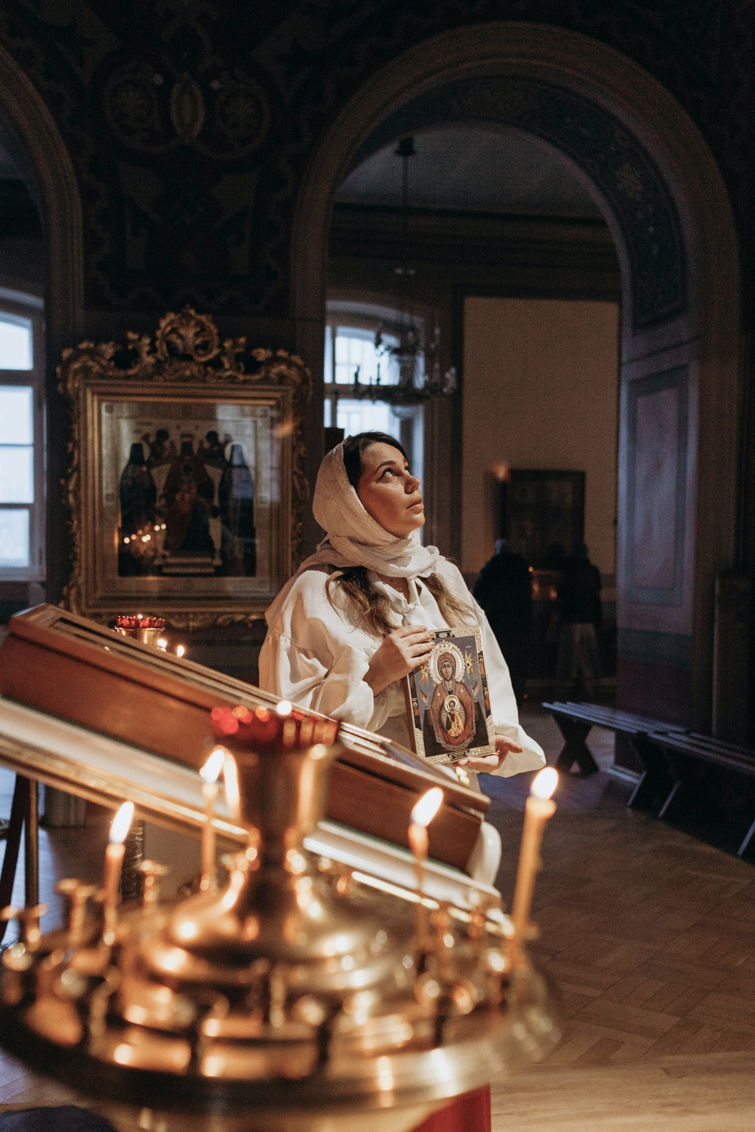 Матушка Екатерина и отец Сергий. Семейный фотограф во Всеволожске и Санкт-Петербурге Юлия Капустина