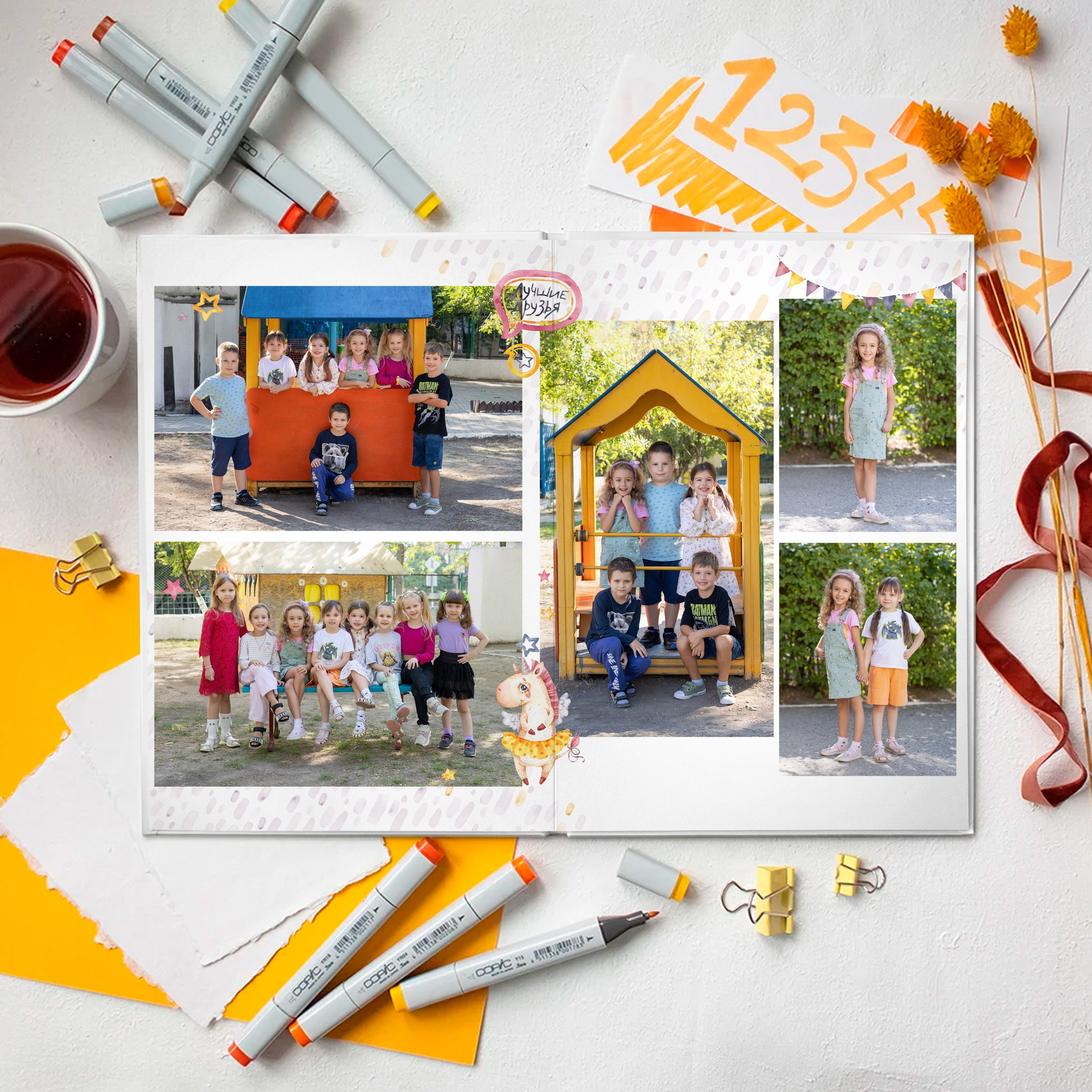 Альбом 4 разворота ДС. Выпускные альбомы Новороссийск